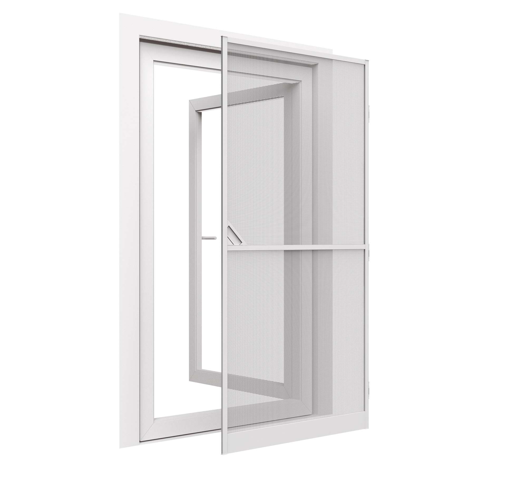 IS-Alu-Tür 100 x 210 cm anthrazitgrau easyLINE 2.1