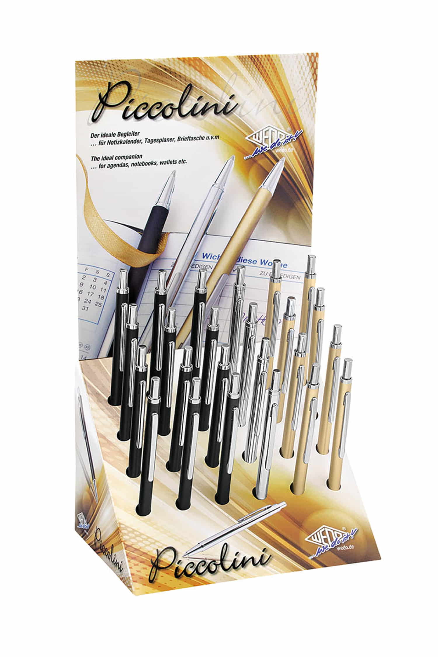 WEDO Kugelschreiber Piccolini, Kalenderstift f.sortiert
