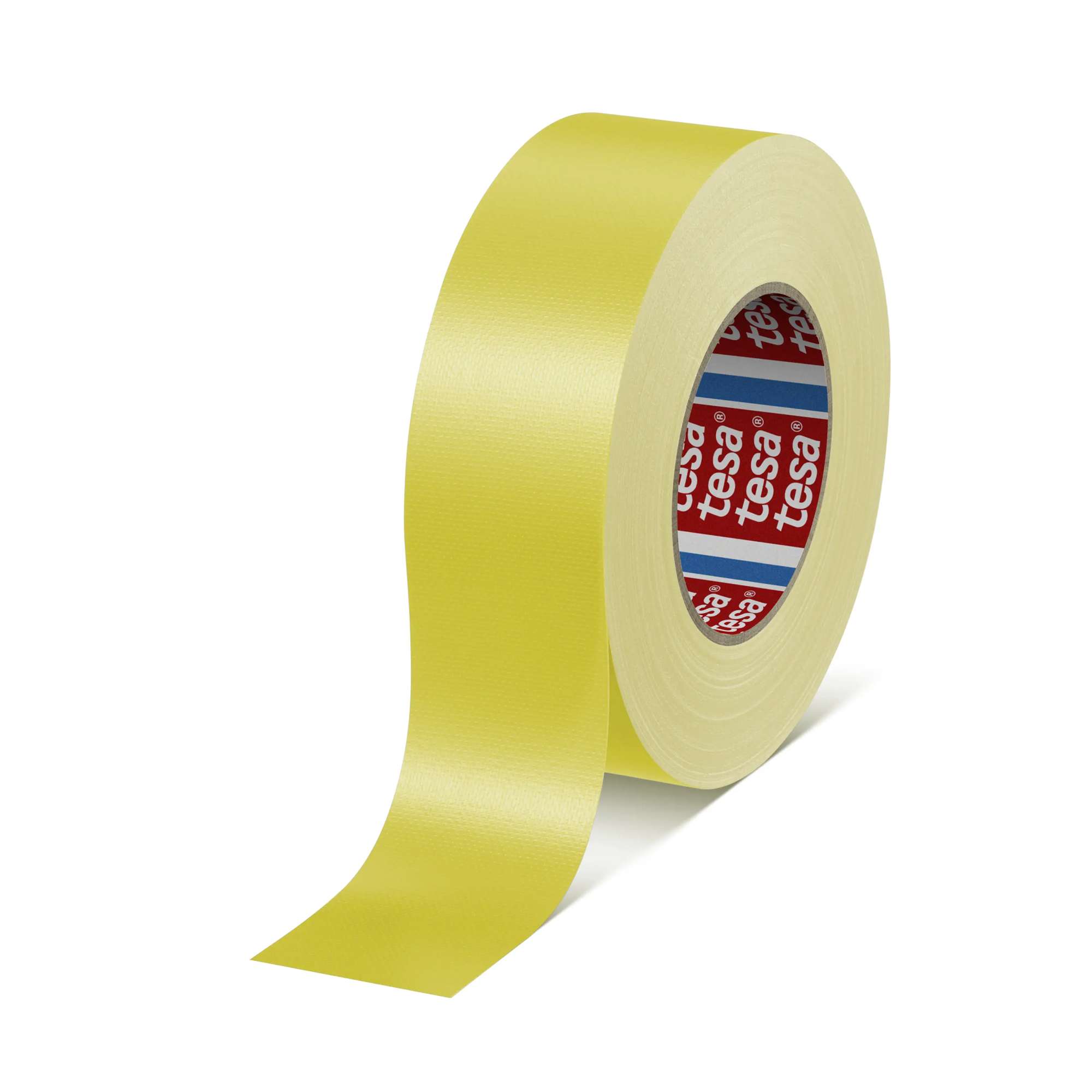 tesa 4688 Klebstarkes Standard-Gewebeband, 50 m x 50 mm, gelb