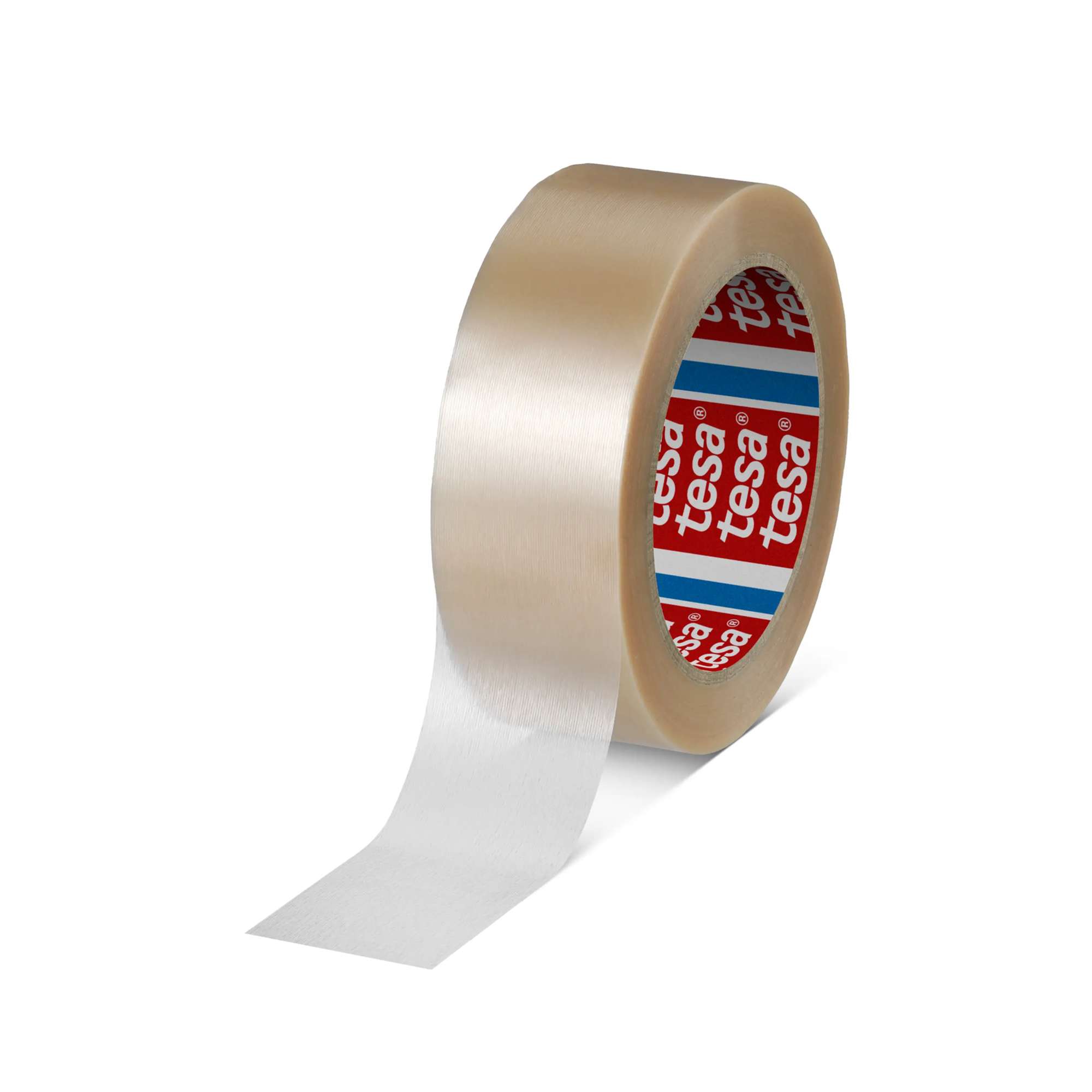 tesa 4100 gepraegtes Premium PVC Packband, 66 m x 38 mm, transparent