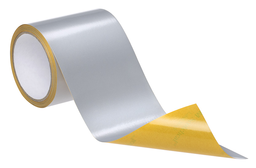 3M Scotchcal Kennzeichnungsmaterialien 3698ED+, Silber Matt, 1220 mm x 250 m, 0.05 mm