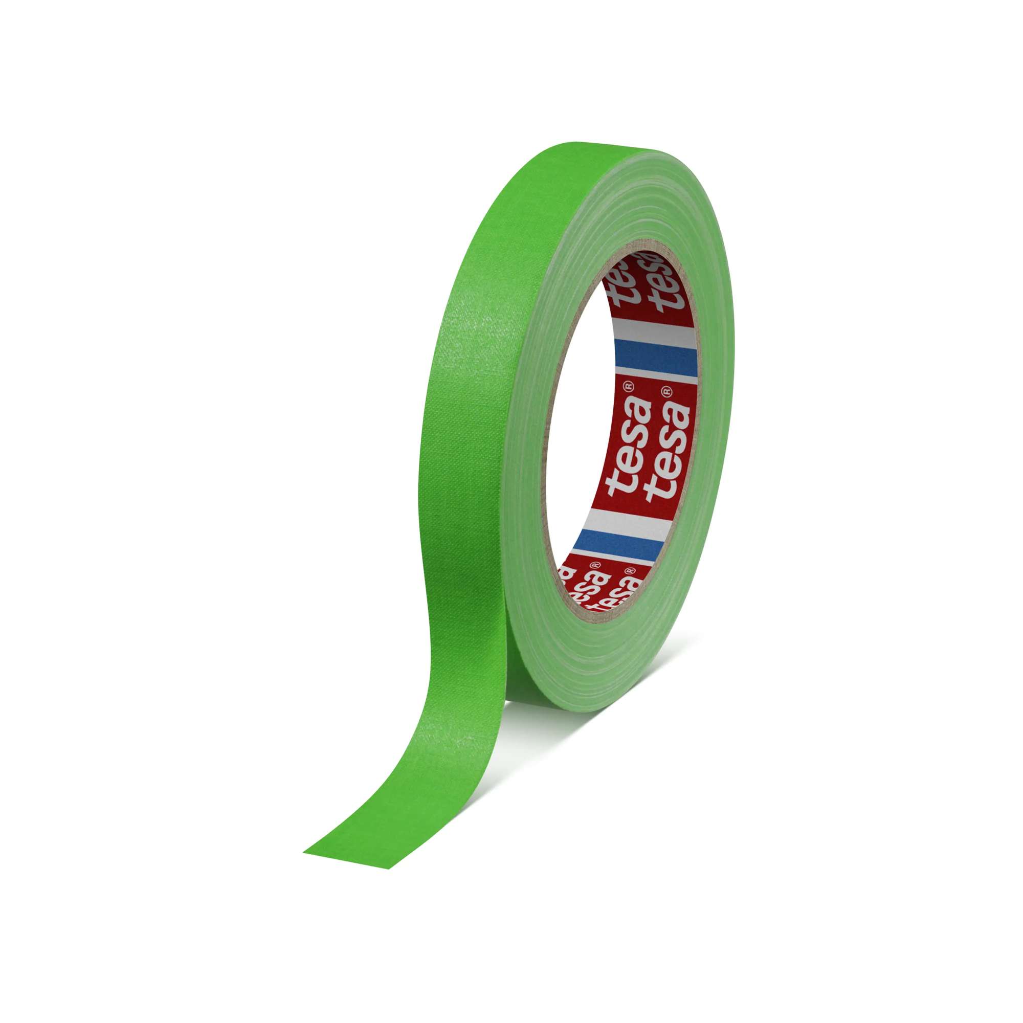 tesa 4671 Acrylatbeschichtetes Gewebeband, 25 m x 19 mm, fluoresz.-gruen
