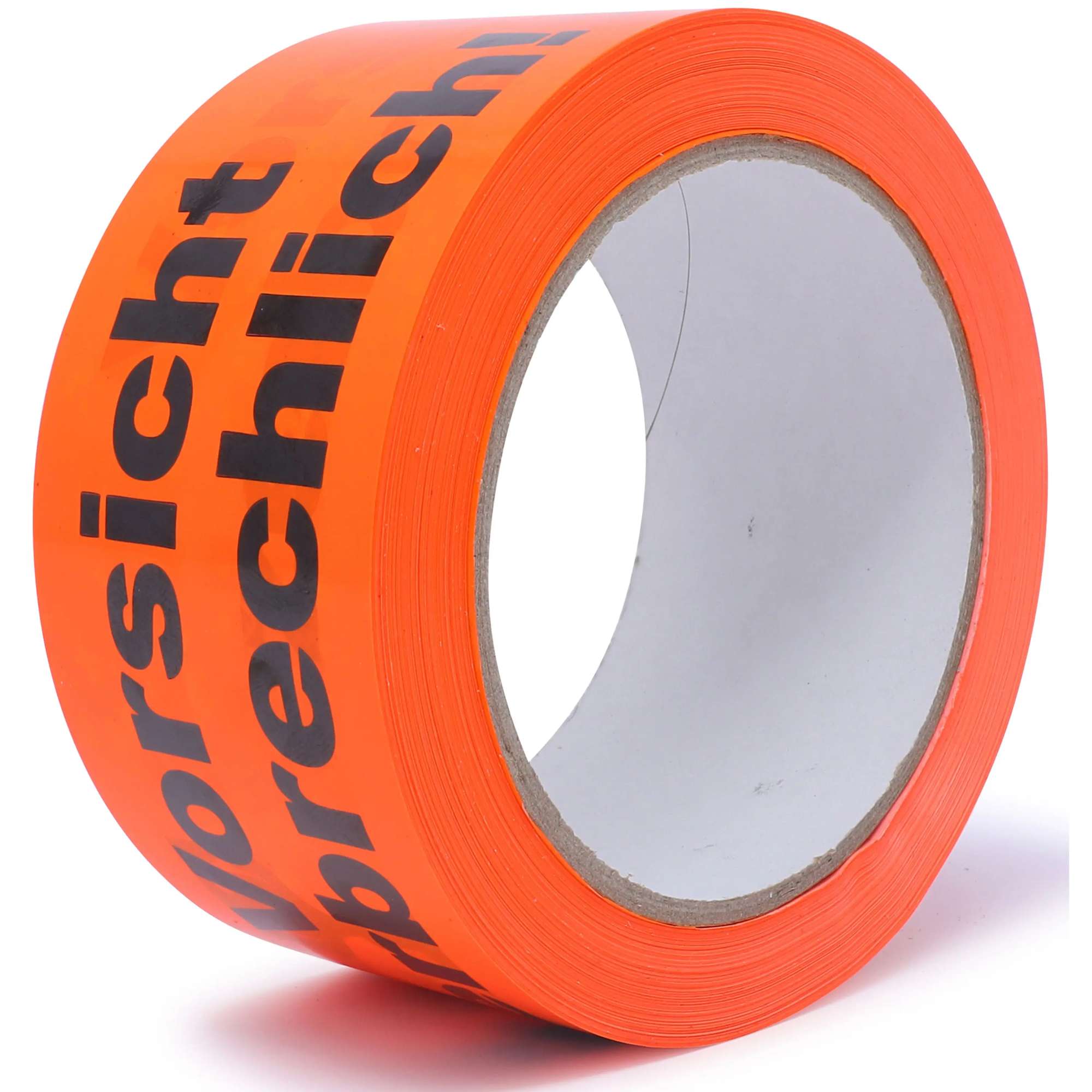 gws 40051 Premium PVC Warn-, Packband, 66 m x 50 mm, "Vorsicht Zerbrechlich"