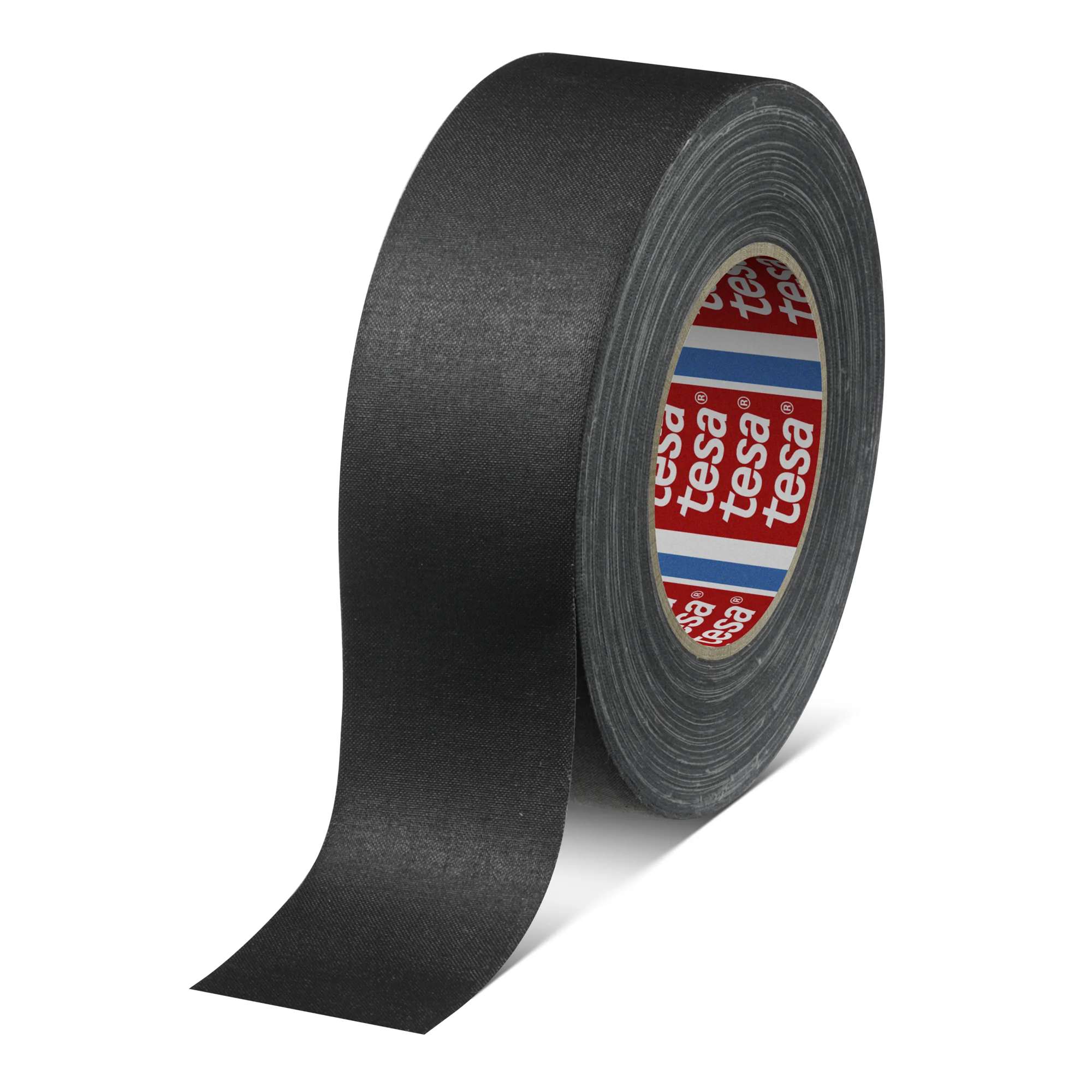 tesa 4671 Acrylatbeschichtetes Gewebeband, 50 m x 50 mm, schwarz