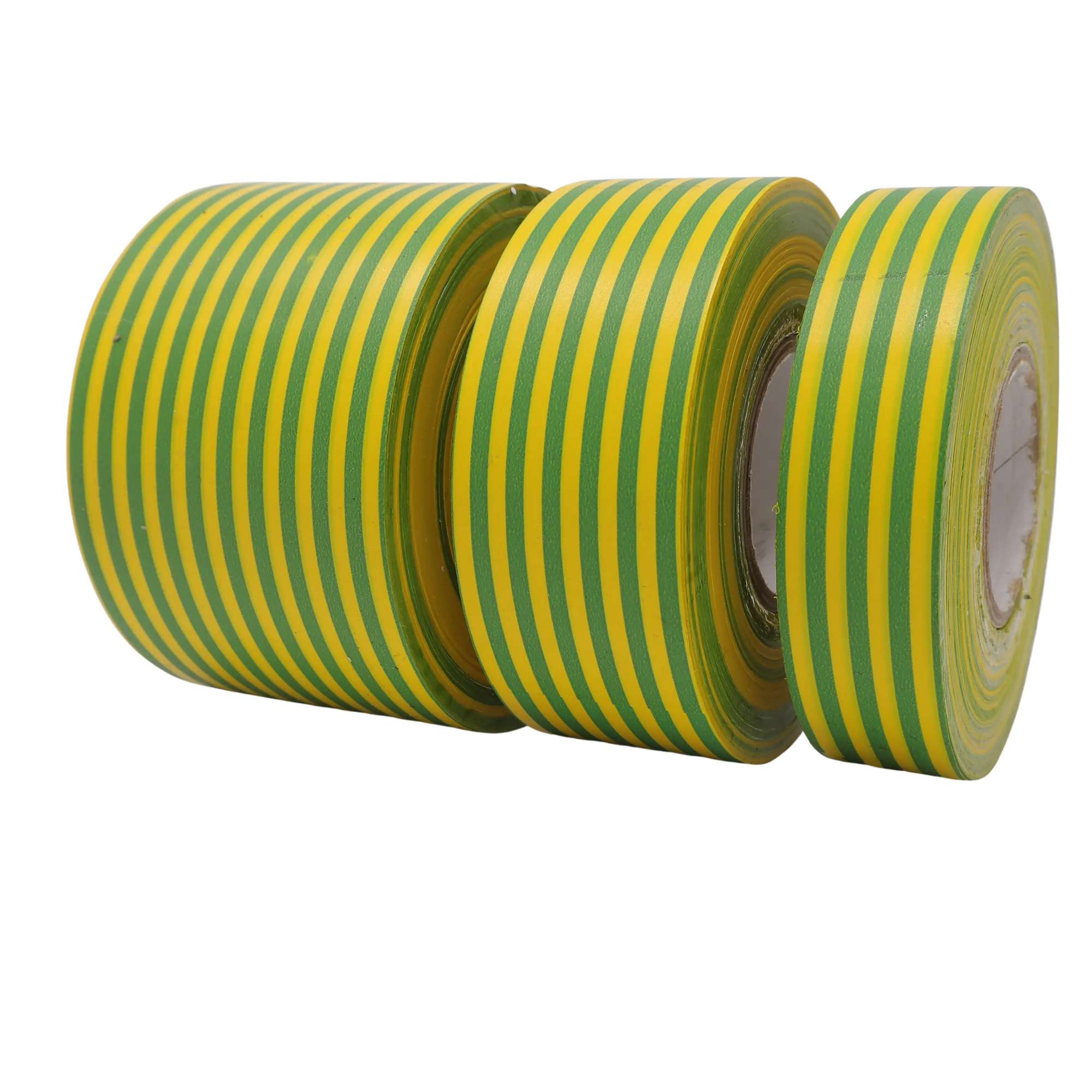 gws 53611 PVC Premium Weich Isolierklebeband, 33 m x 50 mm, gelb/gruen