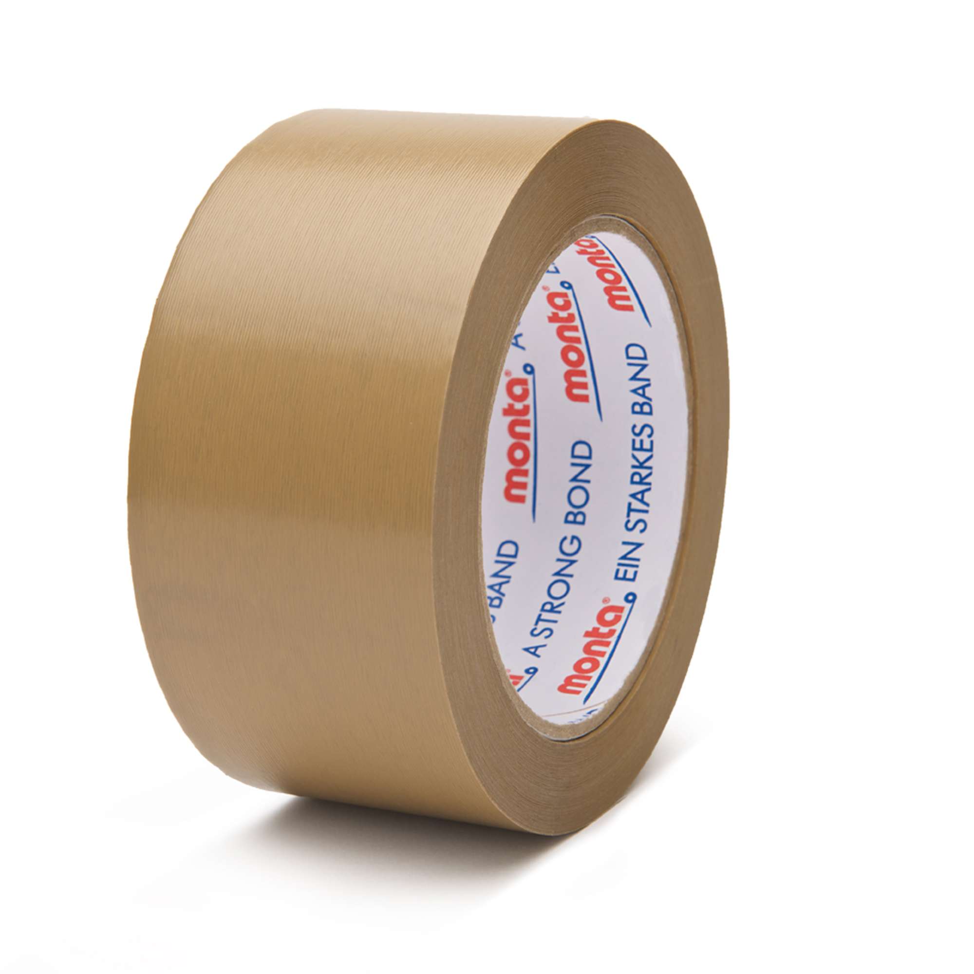 monta 201 gepraegtes PVC Paket-Klebeband