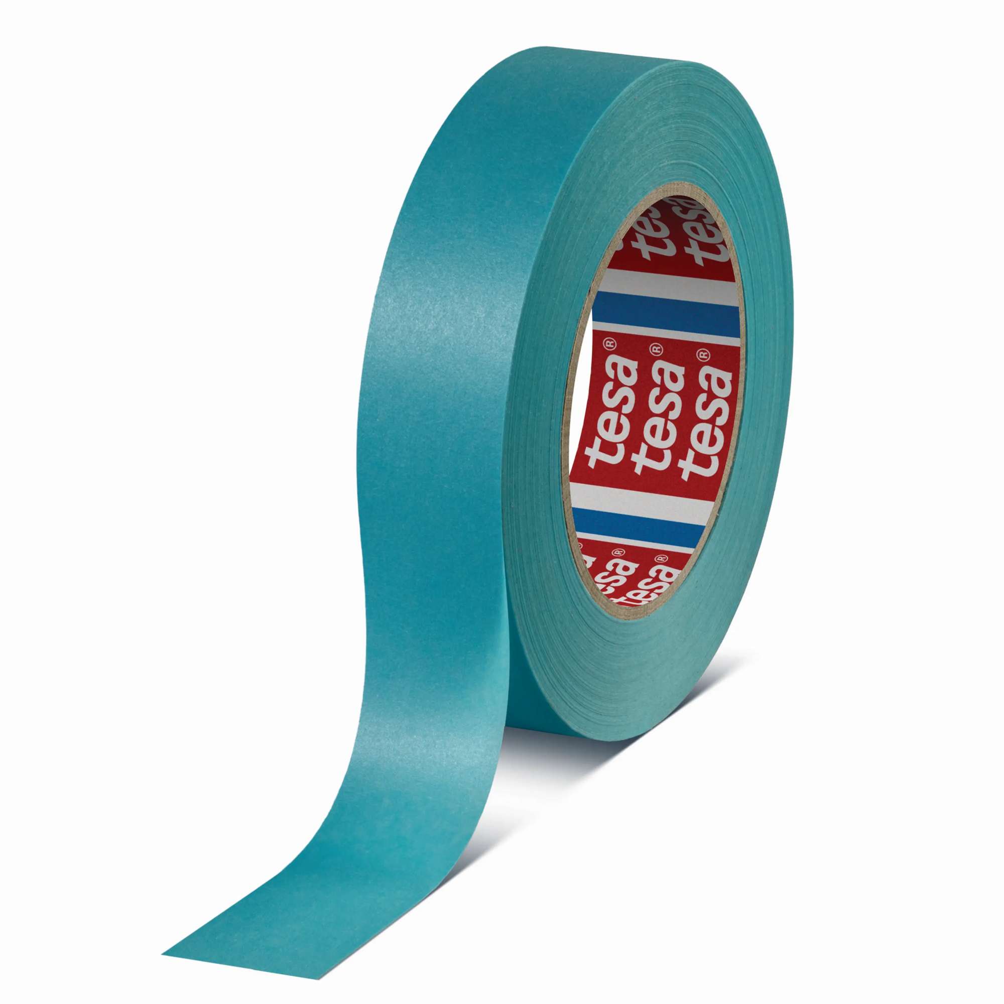 tesa krepp 4438 12 Wochen UV Oberflaechenschutzband, 50 m x 30 mm, blau