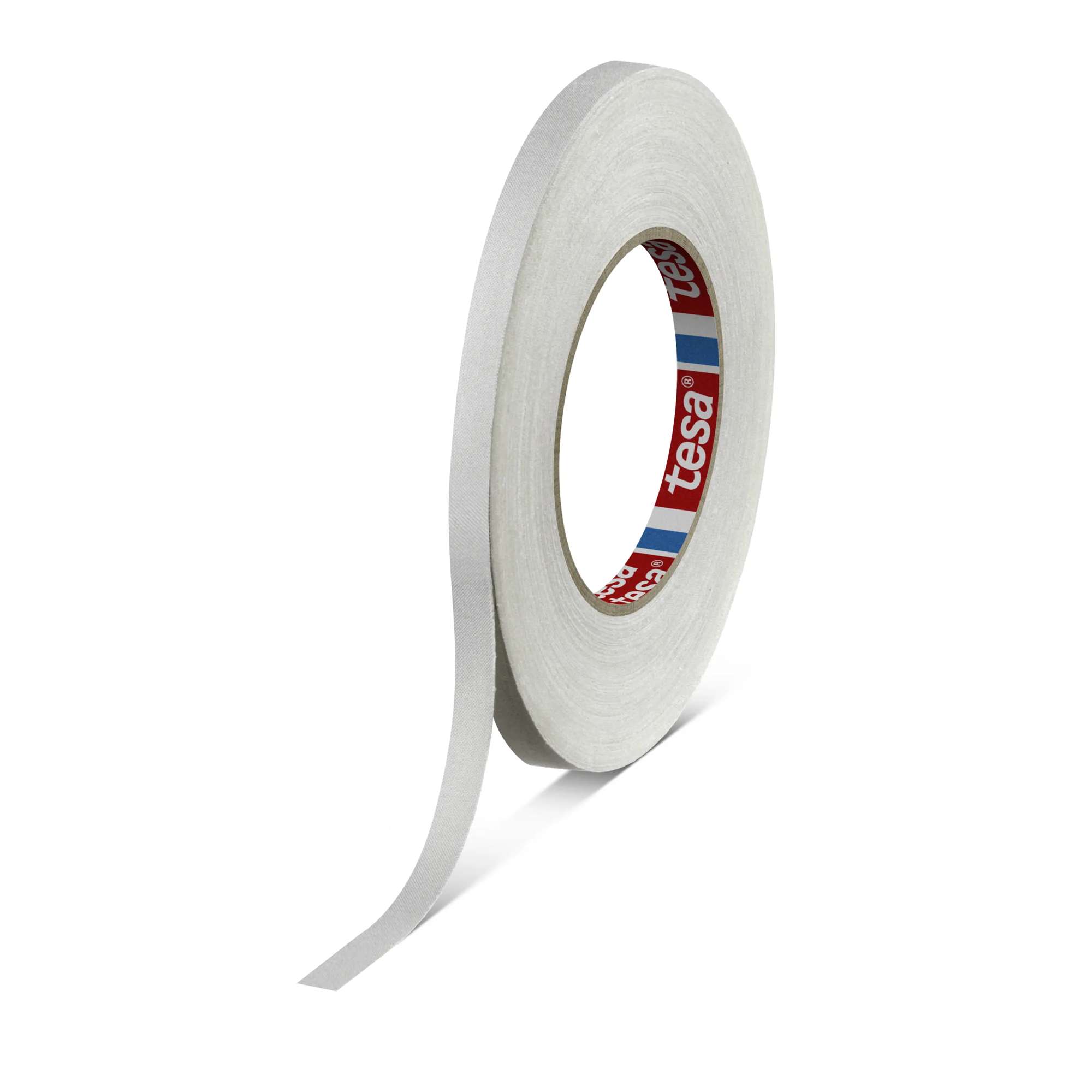 tesaband 4541 Flexibles, offenes Gewebeband, 50 m x 12 mm, weiss