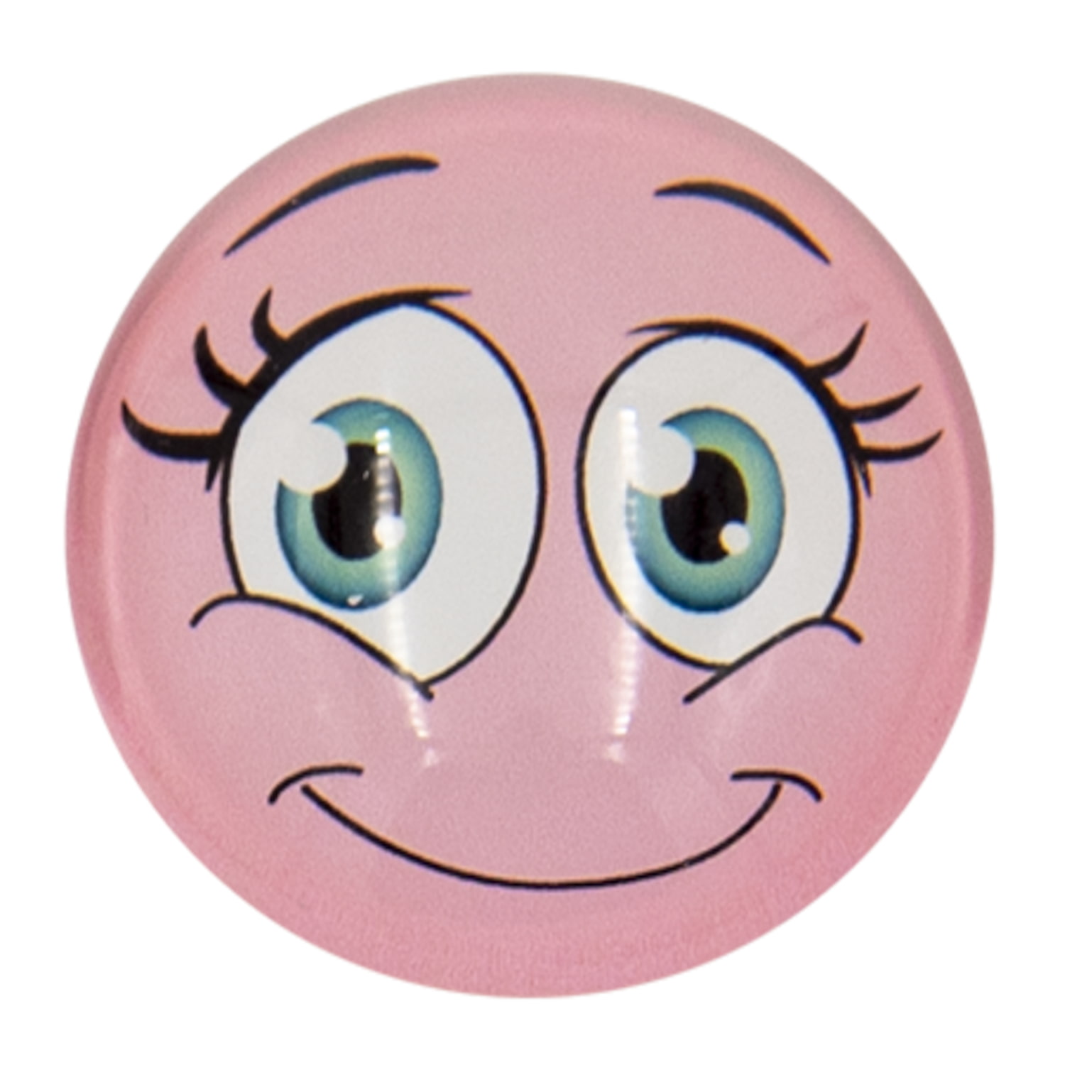 WEDO Magnete aus Glas f.sortiert, rund 35 mm Pastellfarben - P