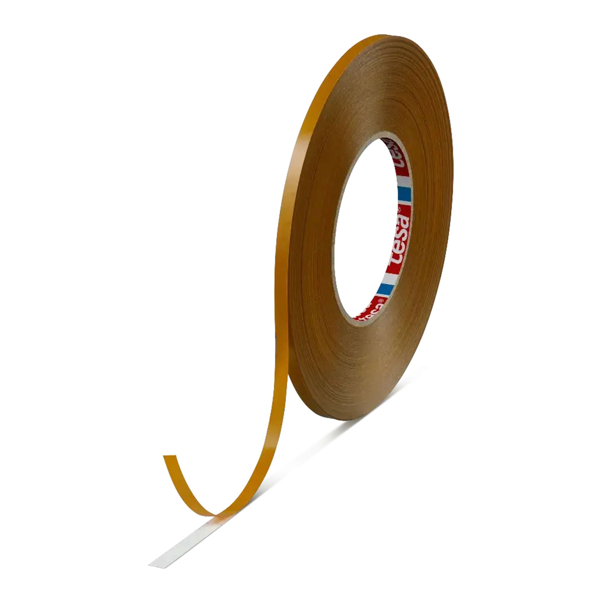 tesaFIX 4959 Doppelseitiges Vliesband, 50 m x 6 mm, weiss