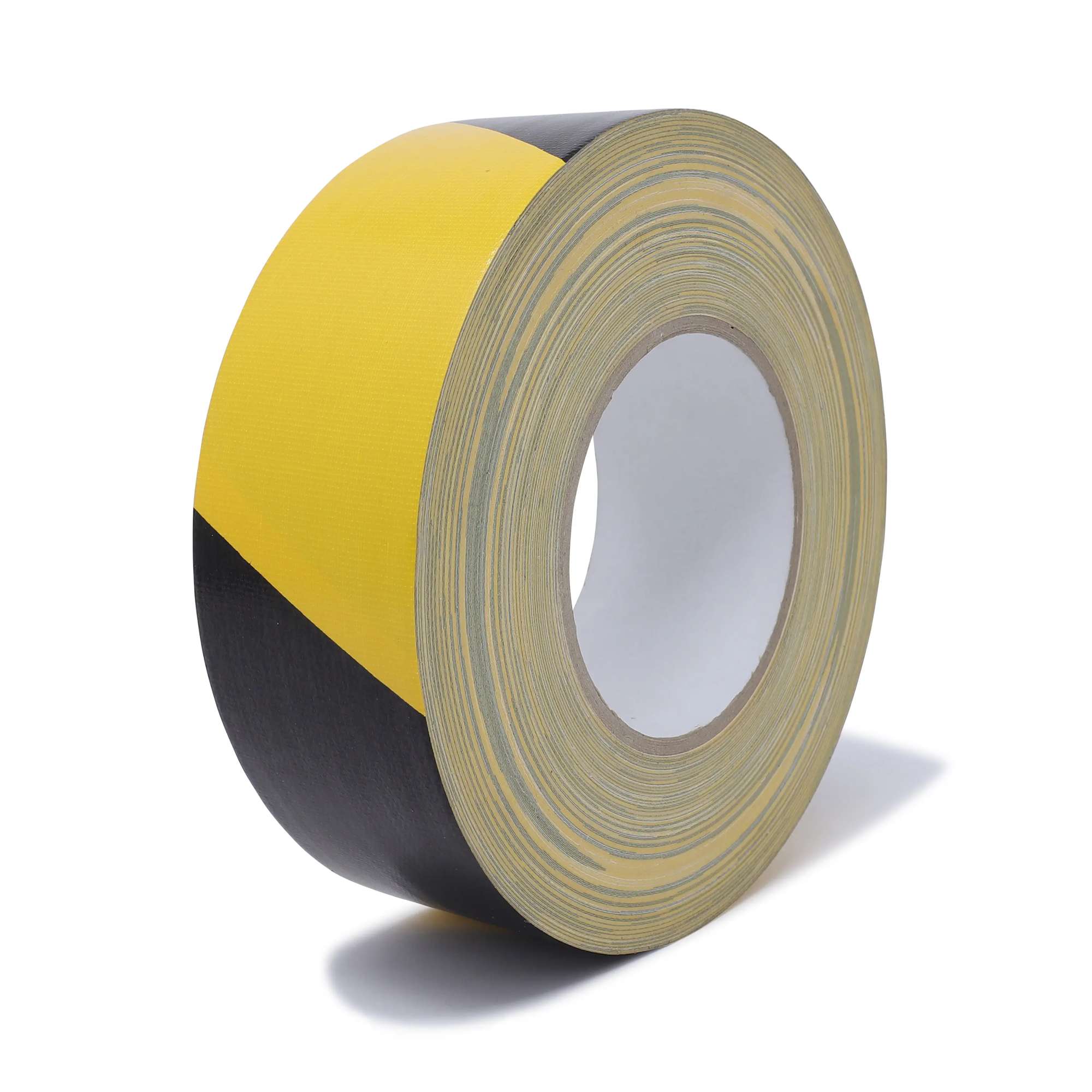 gws Panzertape 3997351 UV-  bestaendig mit 80 Mesh- Gewebe, Schwarz-Gelb 50 m x 50 mm