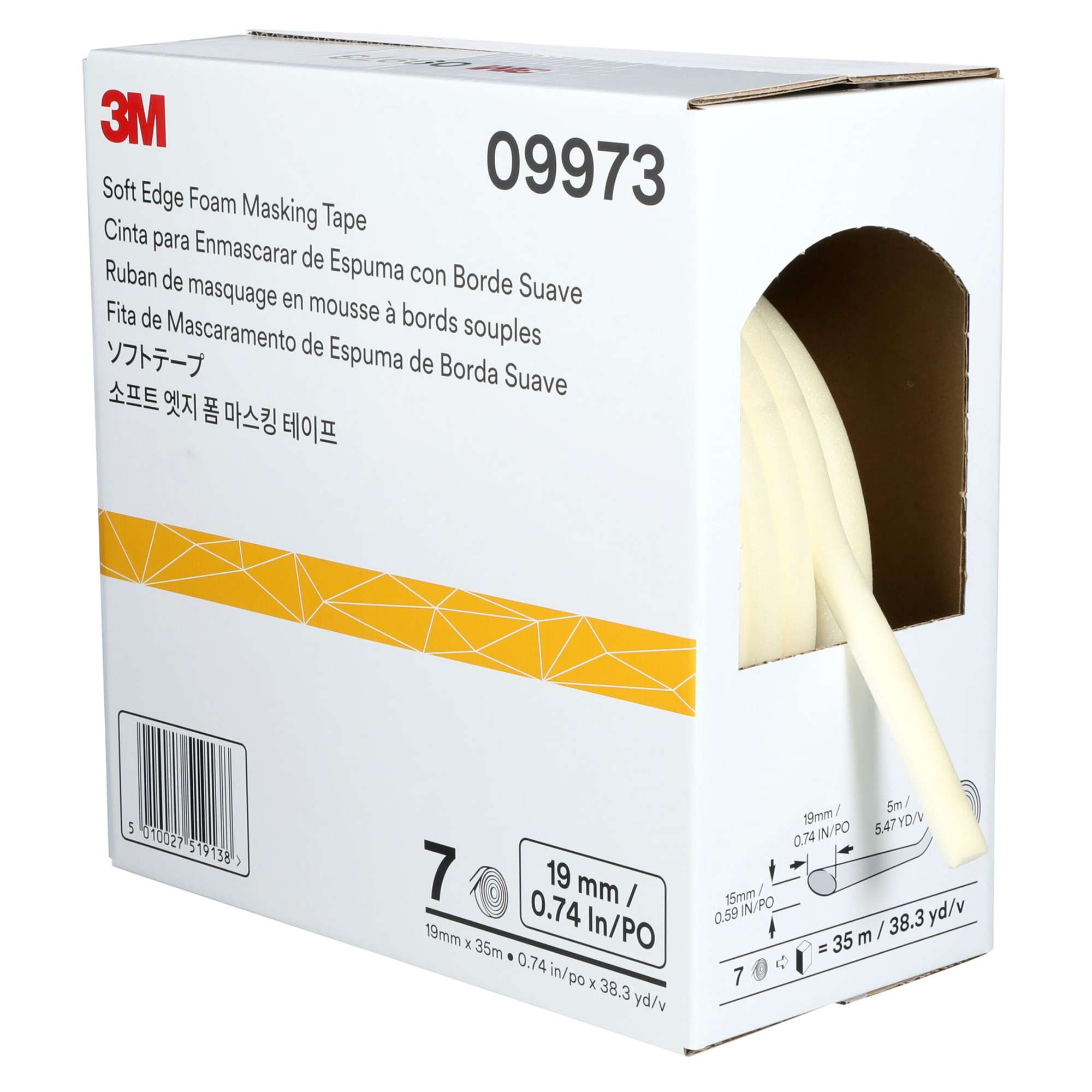 3M 09973 Soft Edge Foam Abdeckband