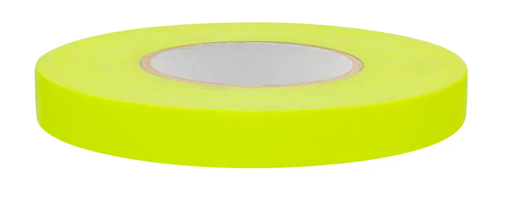 Gaffer-Tape 654 Expert-Line Neon-Gewebeklebeband, matt, 25 m x 19 mm, neon-gelb