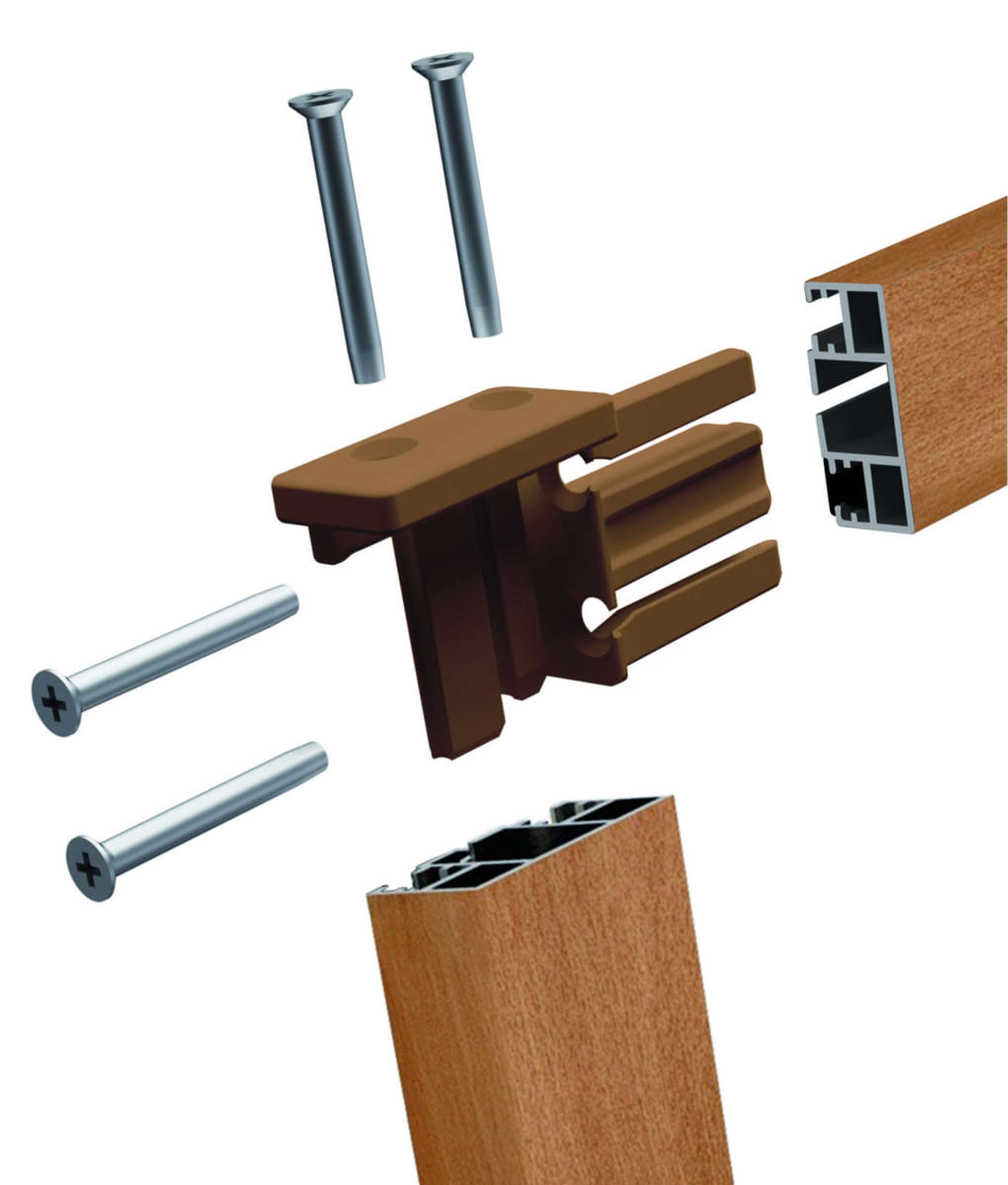easylife Alu-Fenster Holzfurnier natureLINE, 1 m x 1,2 m, holz