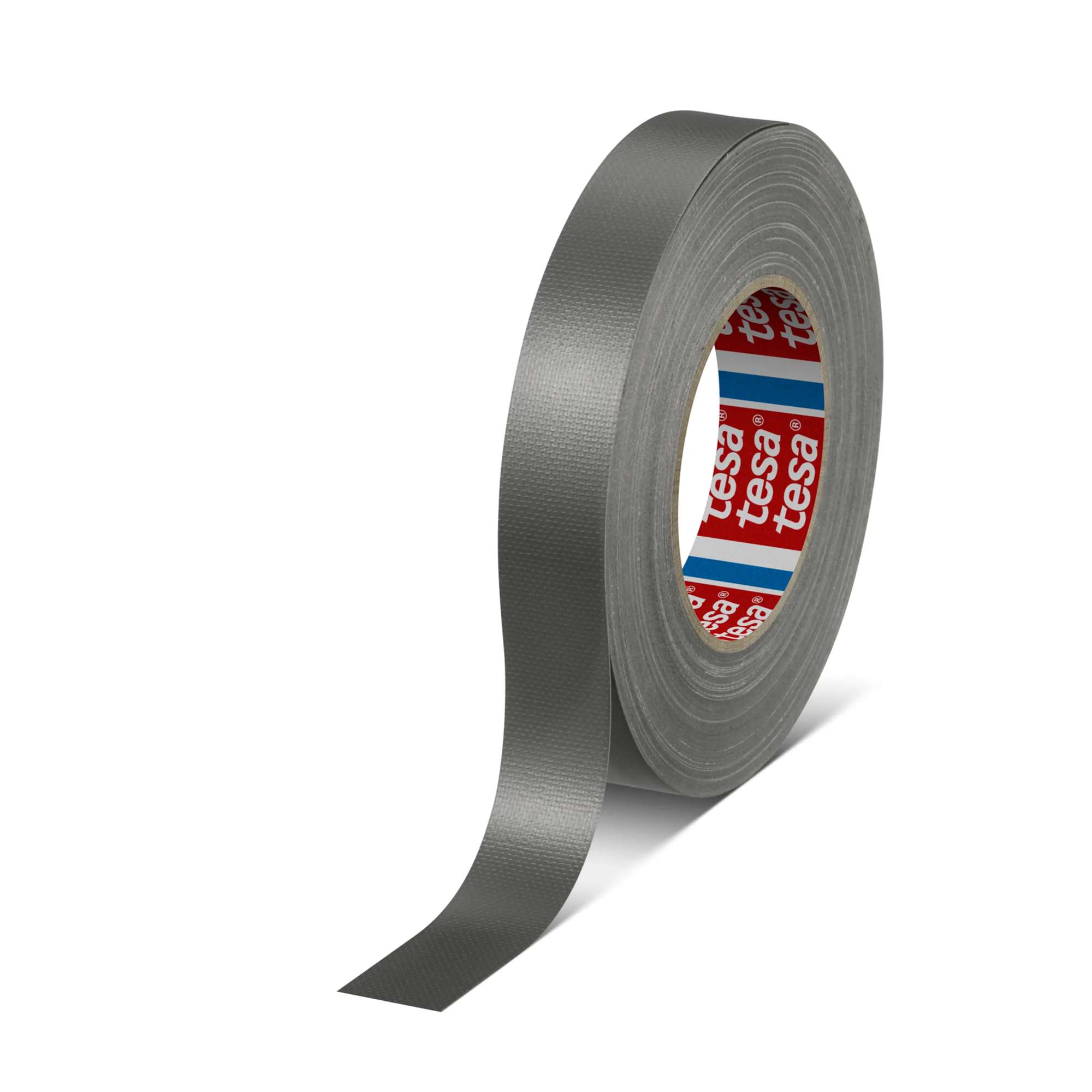 tesa 4688 Klebstarkes Standard-Gewebeband, 50 m x 25 mm, grau