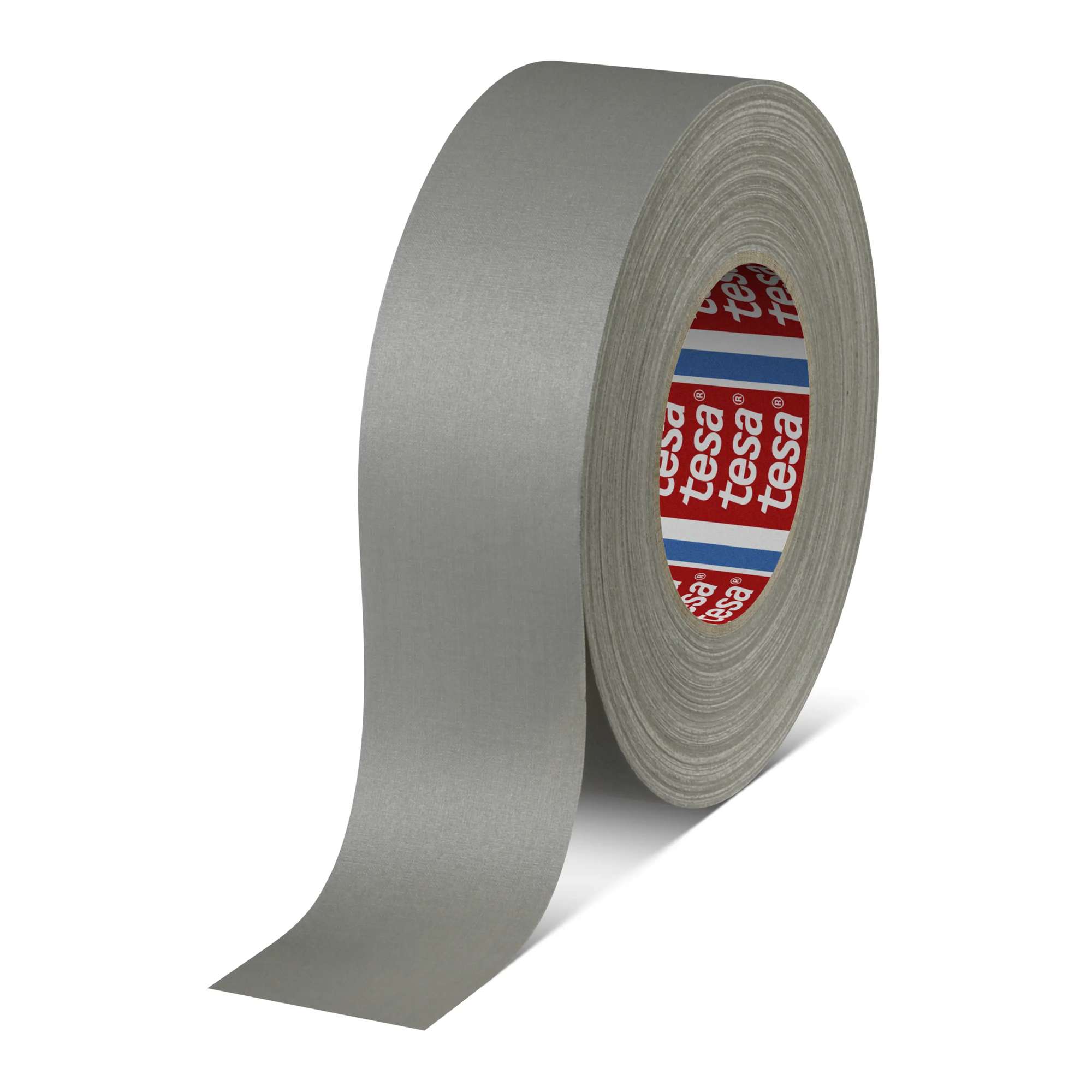 tesaband 4661 Kunstoffbeschichtetes Universal-Gewebeklebeband, 50 m x 50 mm, grau