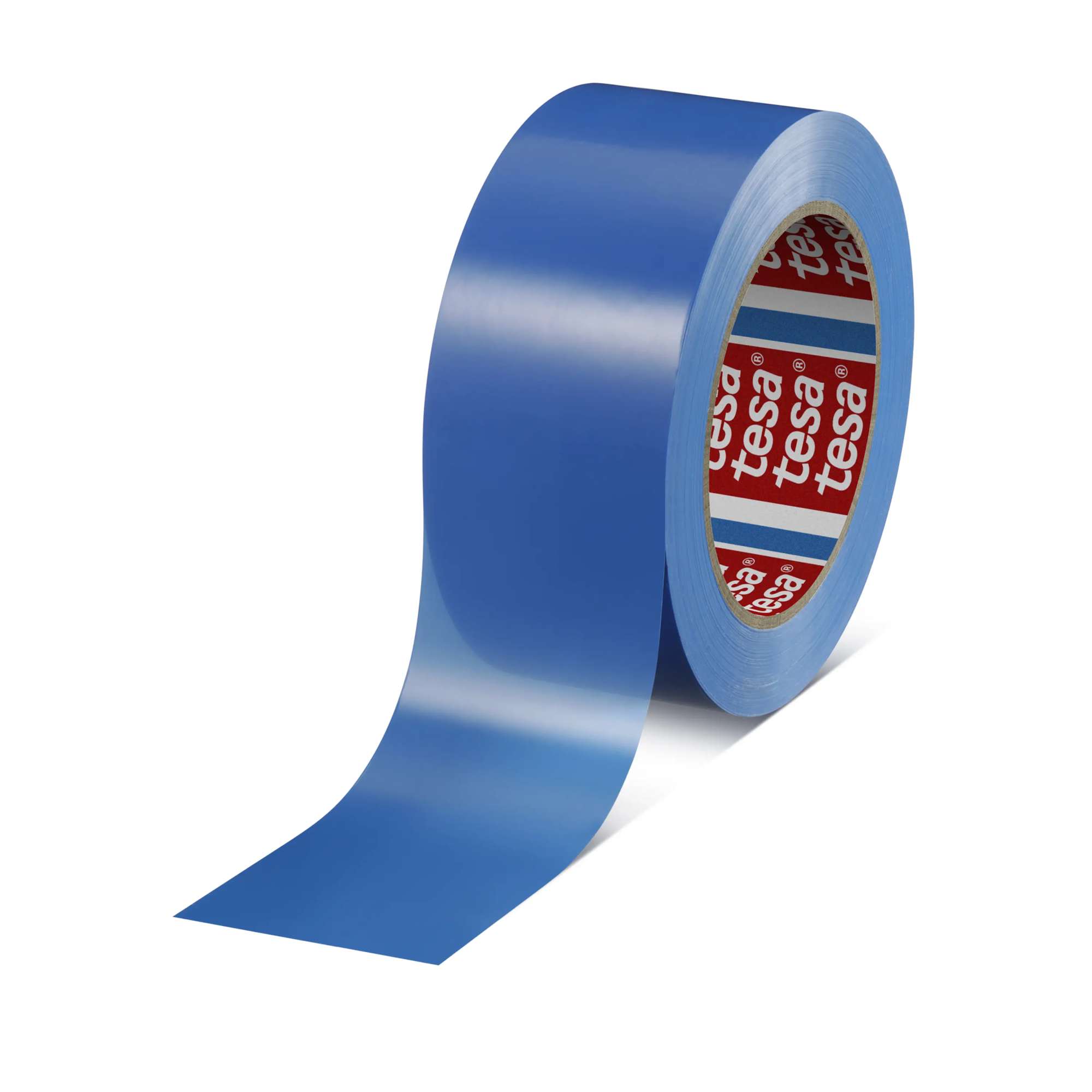 tesa 7133 Oberflaechenschutzfolie, Kunstoff-Abdeckung fuers lackieren, 66 m x 50 mm, blau