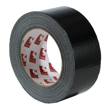 Scapa 3160 Duct Tape PE ‐beschichtetes, wasserdichtes Textilband, 50 mm x 50 m, silber