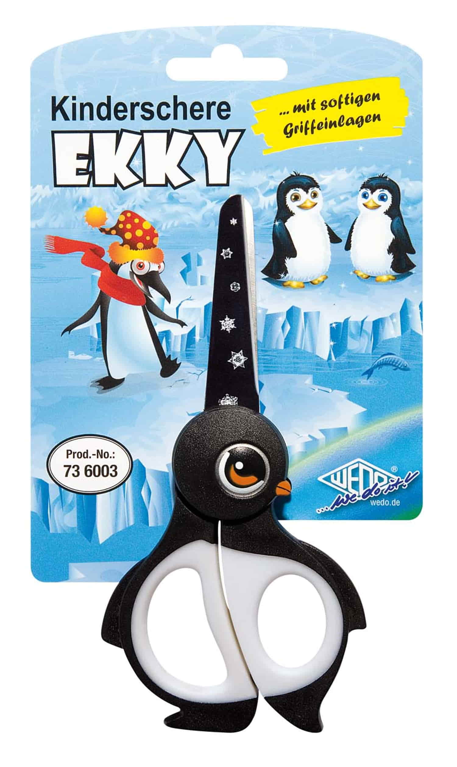 WEDO Bastelschere rund, Kinderschere EKKY