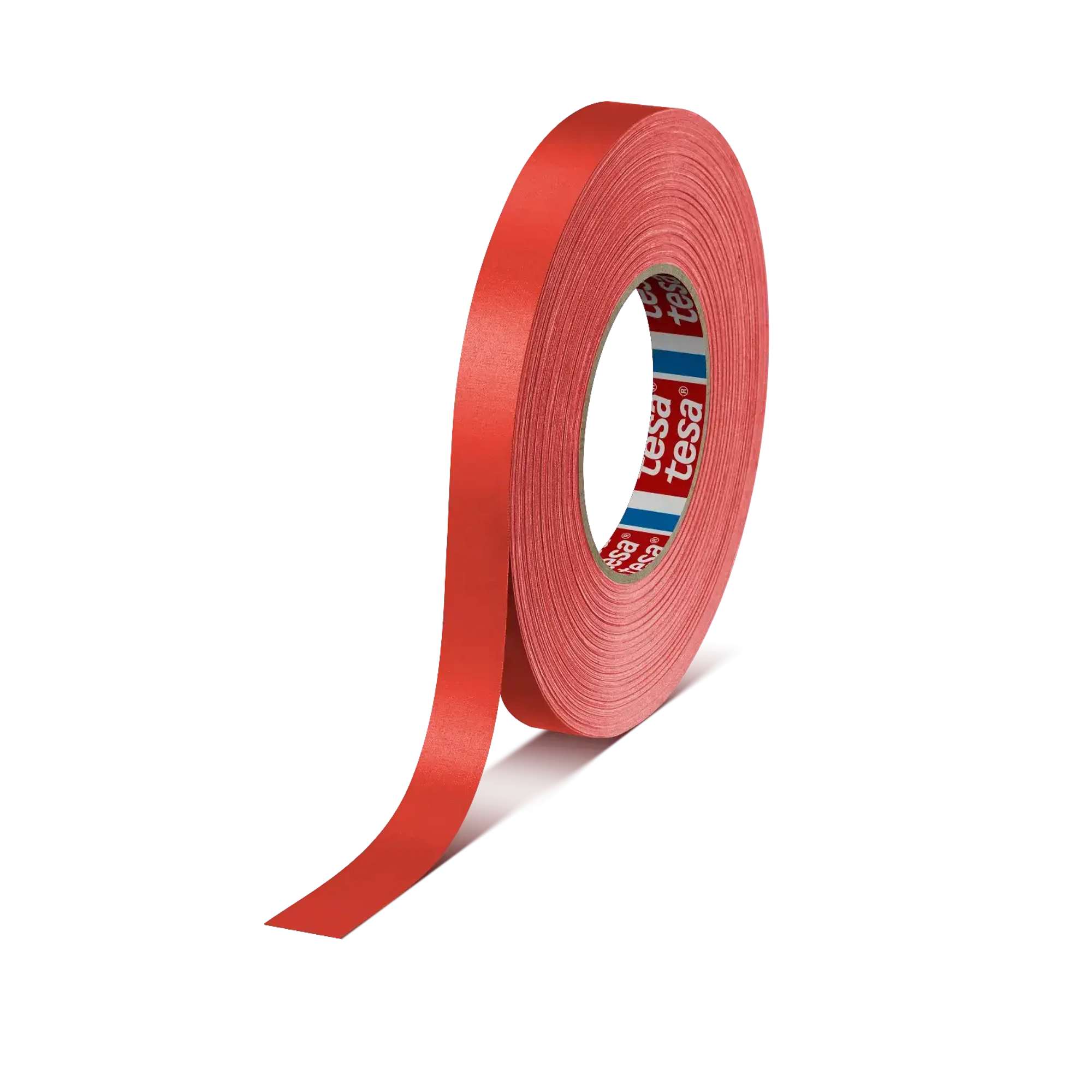 tesaband 4651 Premium Gewebeband, 50 m x 15 mm, rot