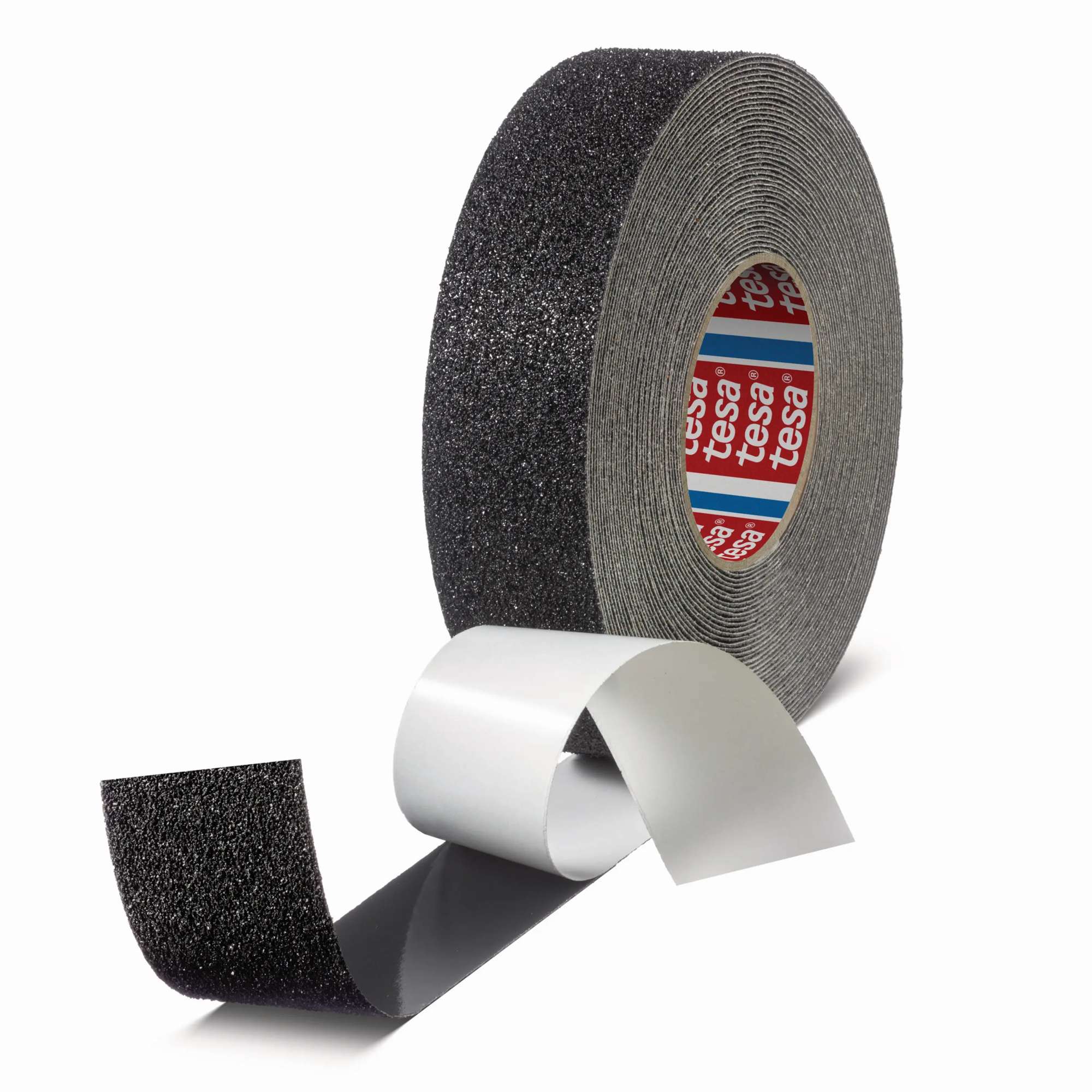 tesa 60954 Anti-Rutschband extra stark, 18 m x 50 mm, schwarz