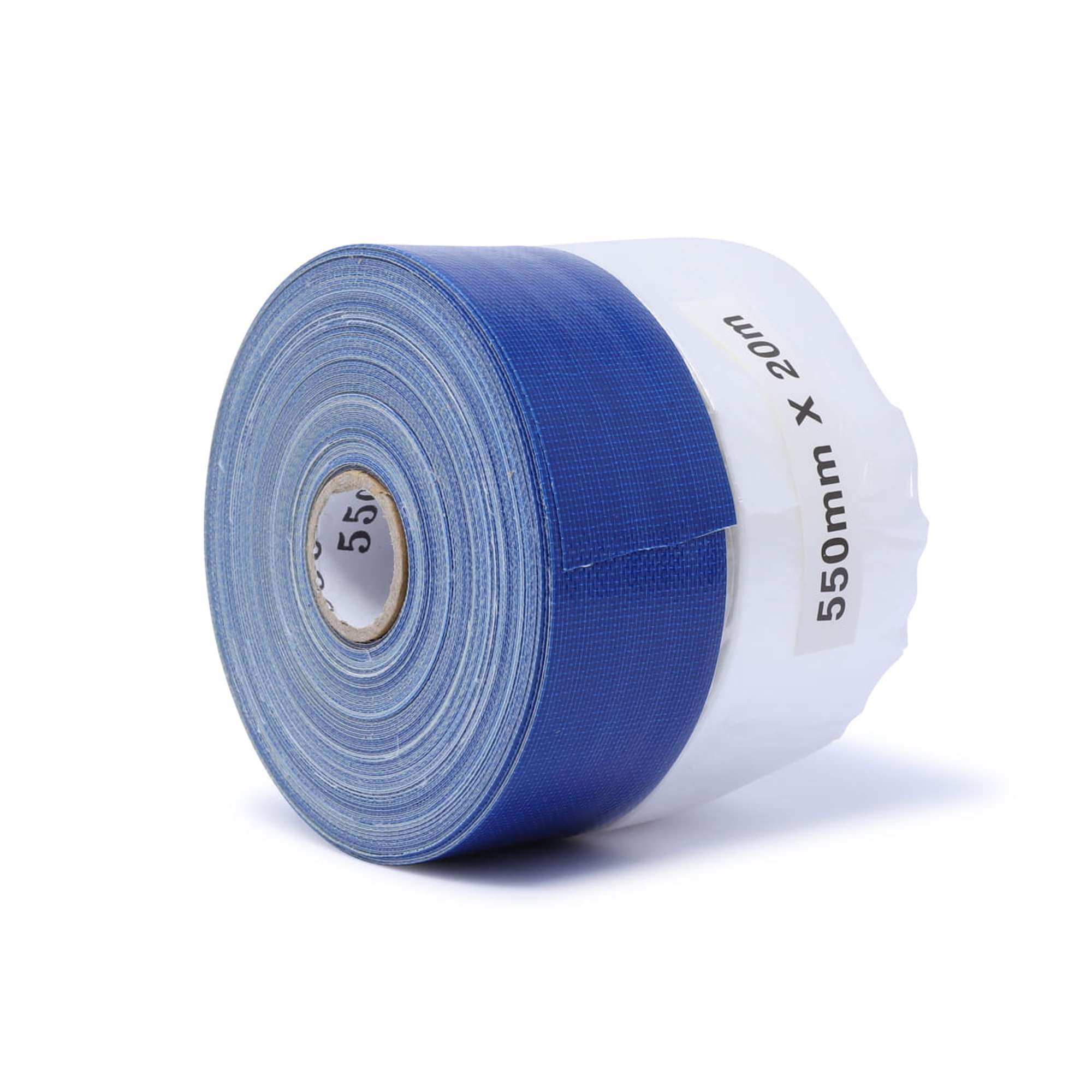 gws Maler-Abdeckfolie mit breitem Gewebeklebeband, 20 m x 550 mm, blau mit Folie