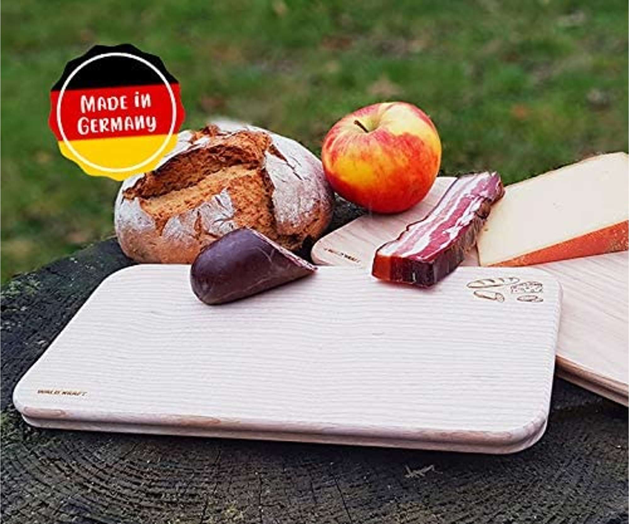 WALDKRAFT Vesperbrett aus Eschenholz