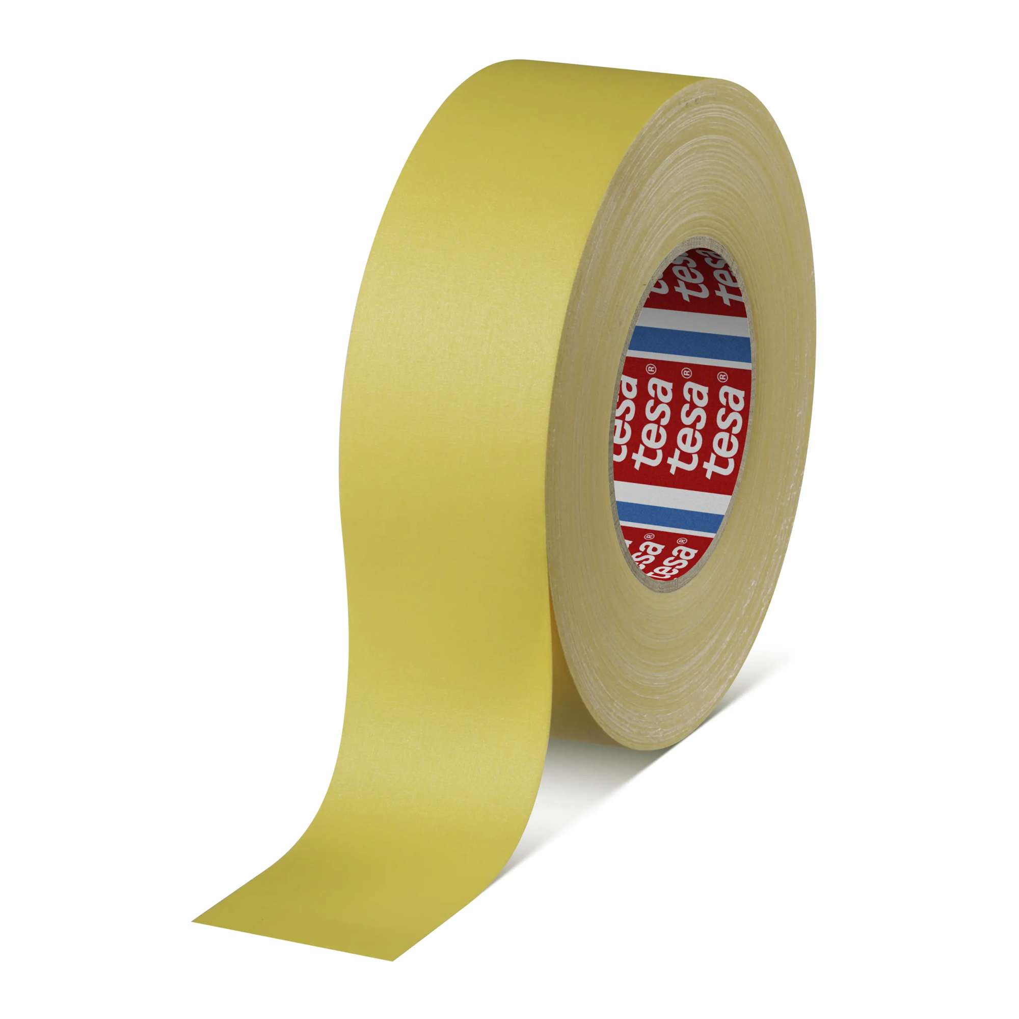 tesaband 4661 Kunstoffbeschichtetes Universal-Gewebeklebeband, 50 m x 50 mm, gelb