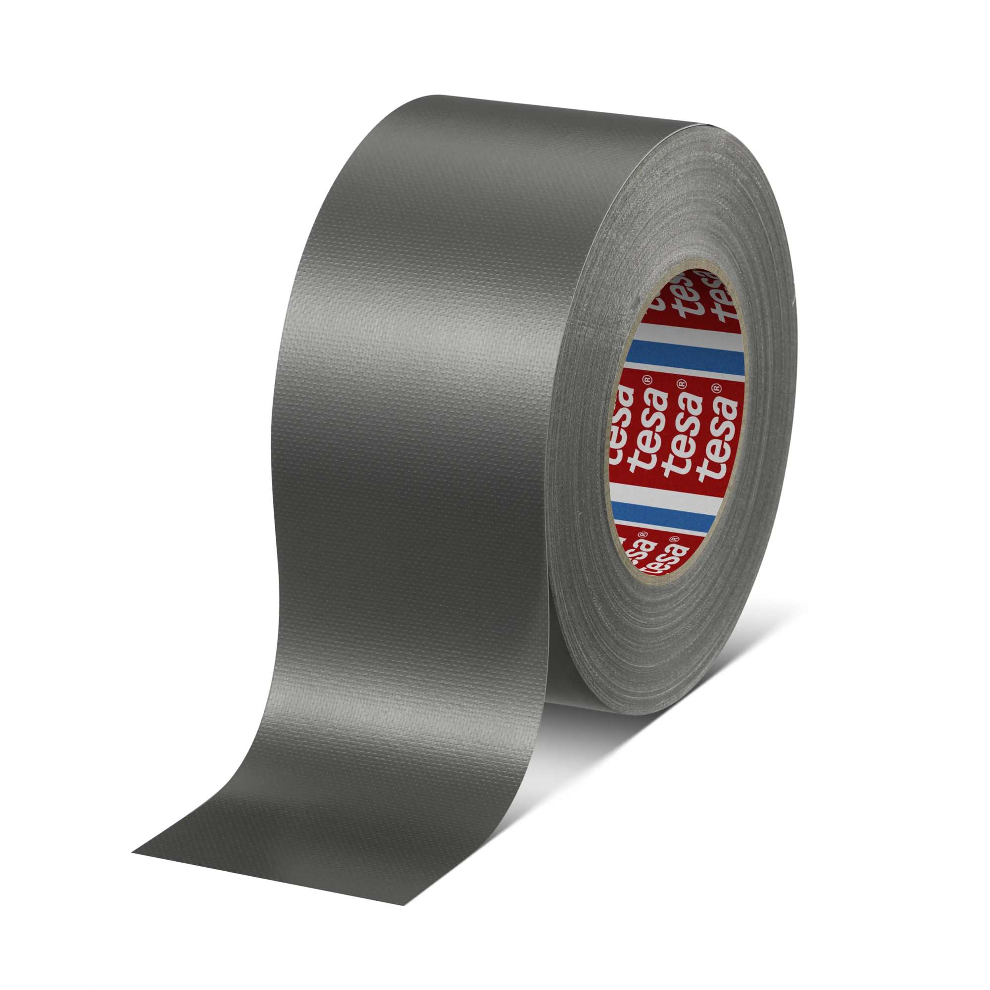 tesa 4688 Klebstarkes Standard-Gewebeband, 50 m x 75 mm, grau