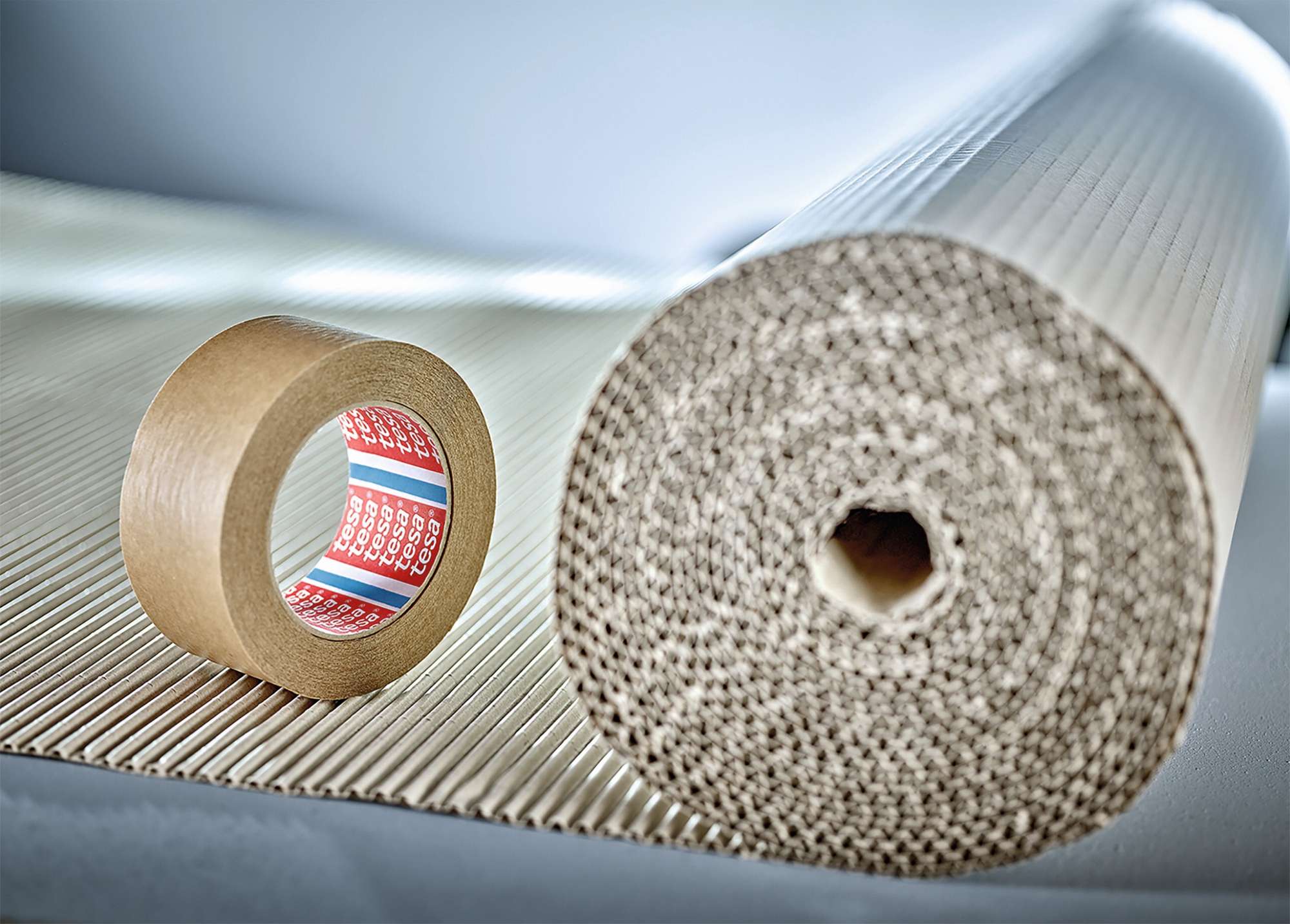 tesa 60408 Biobasiertes Verpackungsklebeband aus Papier