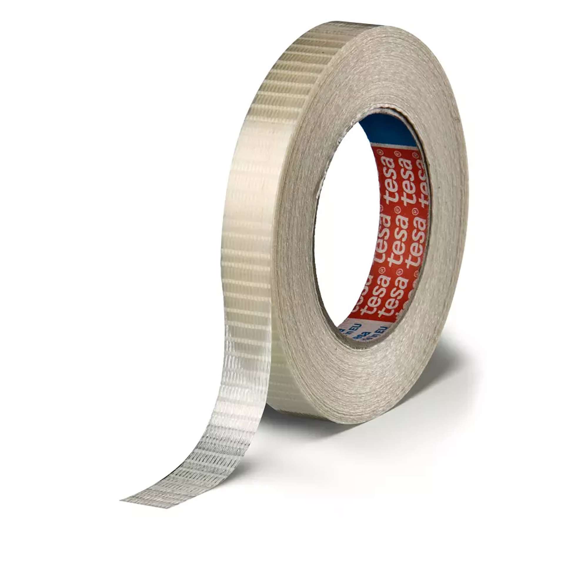 tesa 4578 Universales Kreuzfilament-Klebeband, 50 m x 19 mm, transparent