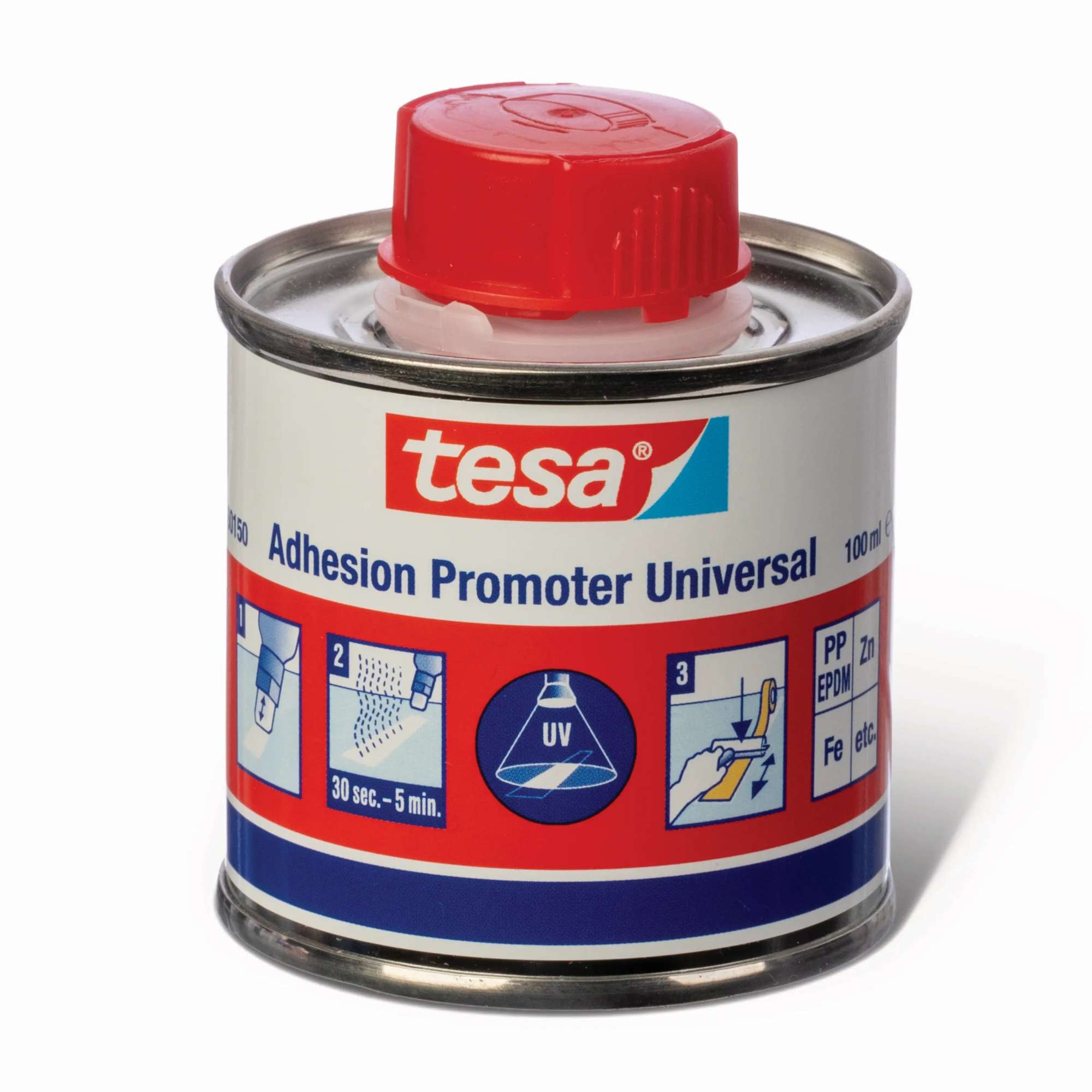 tesa 60150 Adhesion Promoter Universal, 100 ml, Farblos