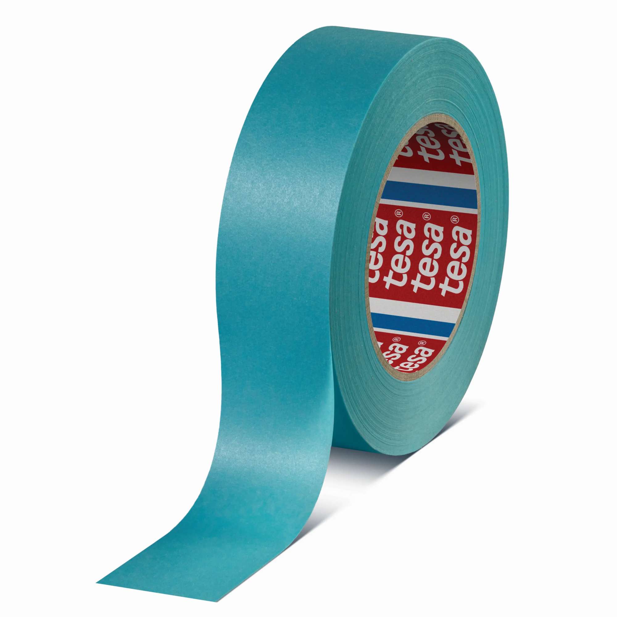 tesa krepp 4438 12 Wochen UV Oberflaechenschutzband, 50 m x 38 mm, blau