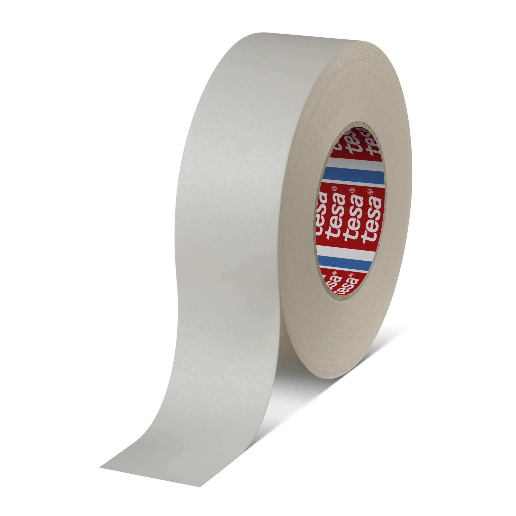 tesaband 4661 Kunstoffbeschichtetes Universal-Gewebeklebeband, 50 m x 50 mm, weiss