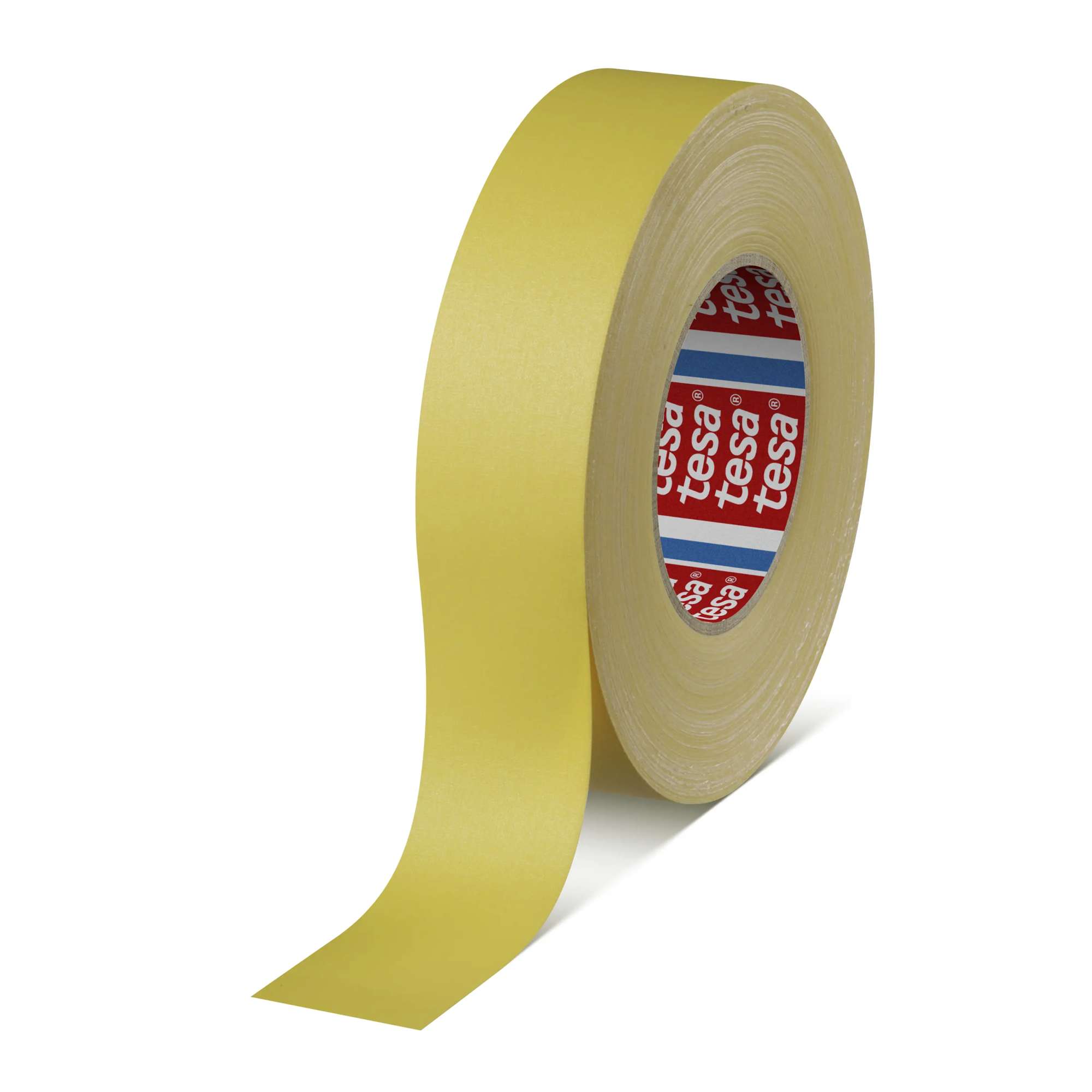 tesaband 4661 Kunstoffbeschichtetes Universal-Gewebeklebeband, 50 m x 38 mm, gelb