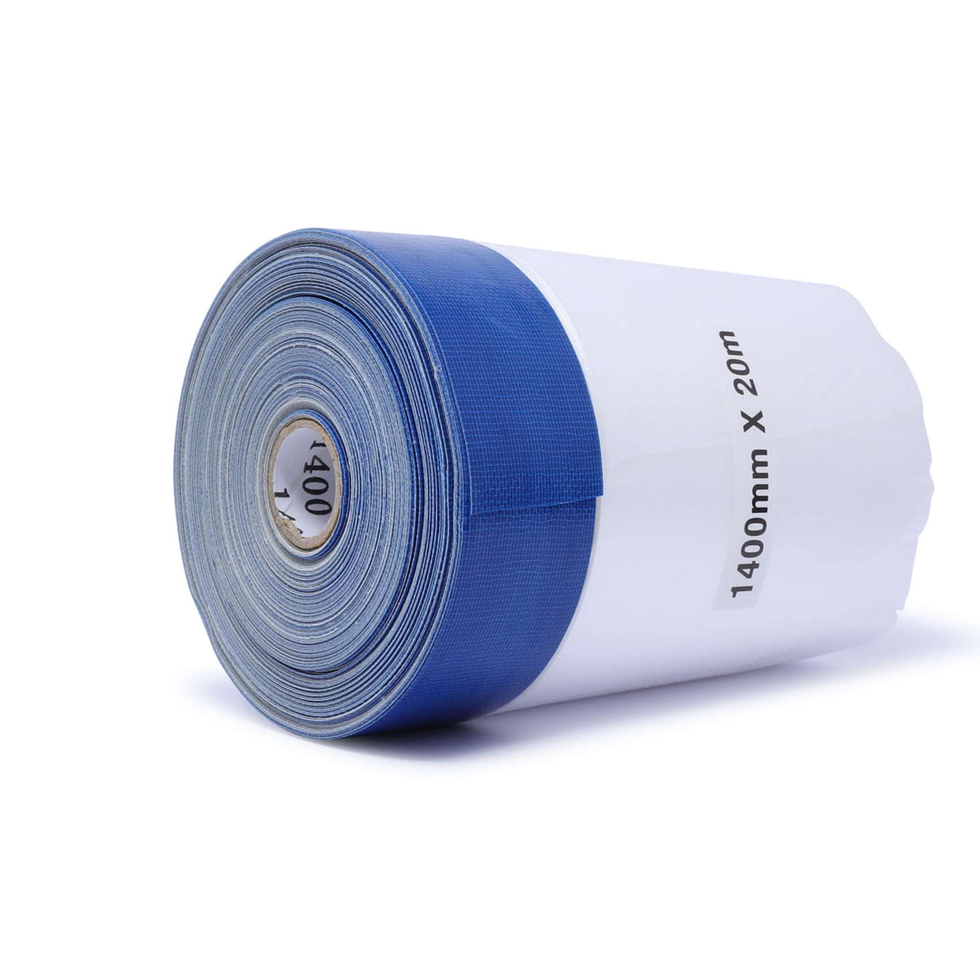 gws Maler-Abdeckfolie mit breitem Gewebeklebeband