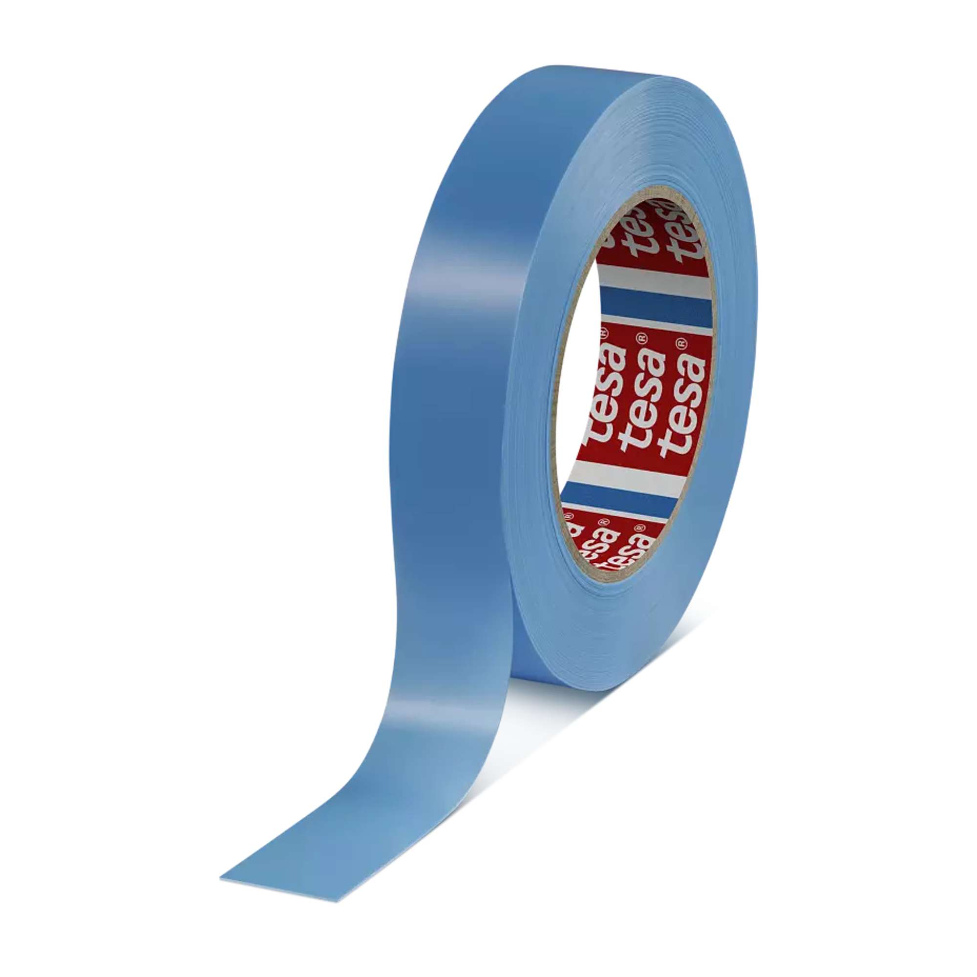 tesa 64284 Hochreissfestes Strapping-Klebeband, 66 m x 25 mm, blau