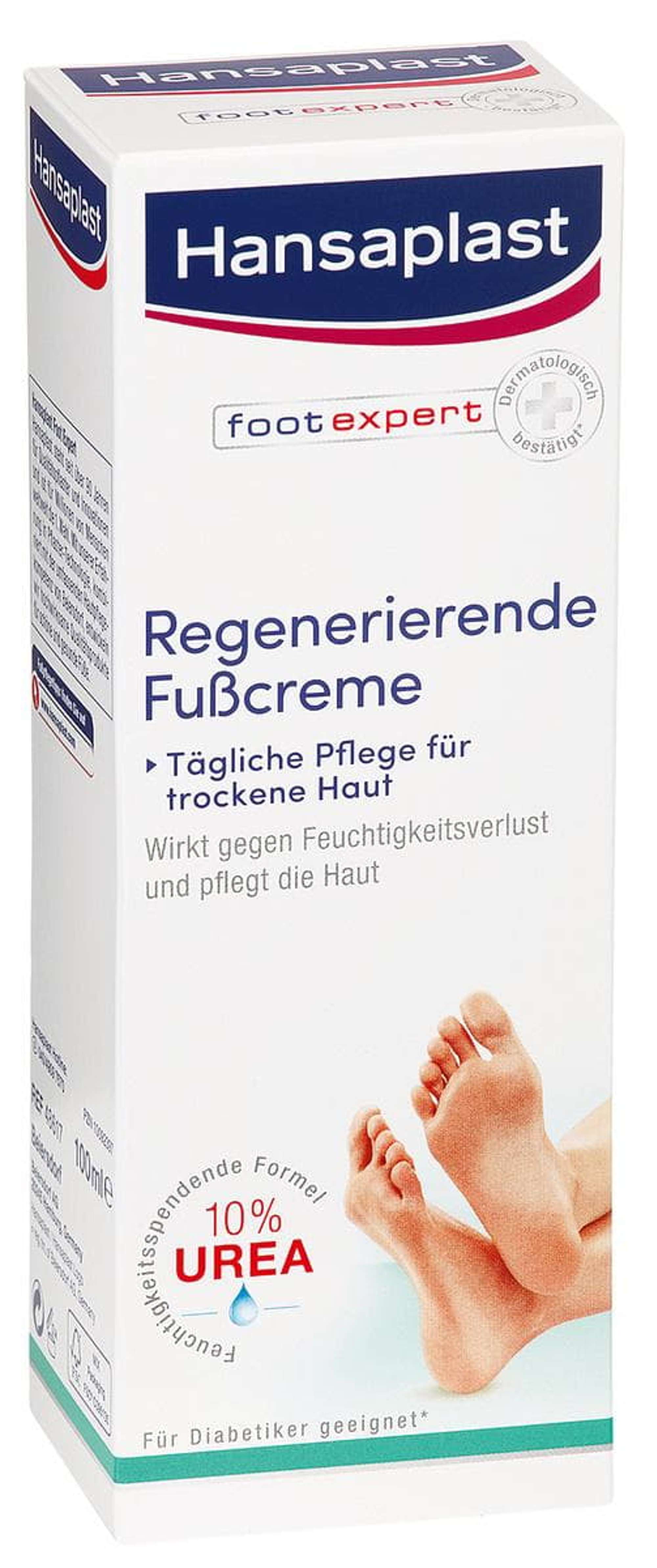Hansaplast Regenerierende Fusscreme 10% Urea, 100 ml