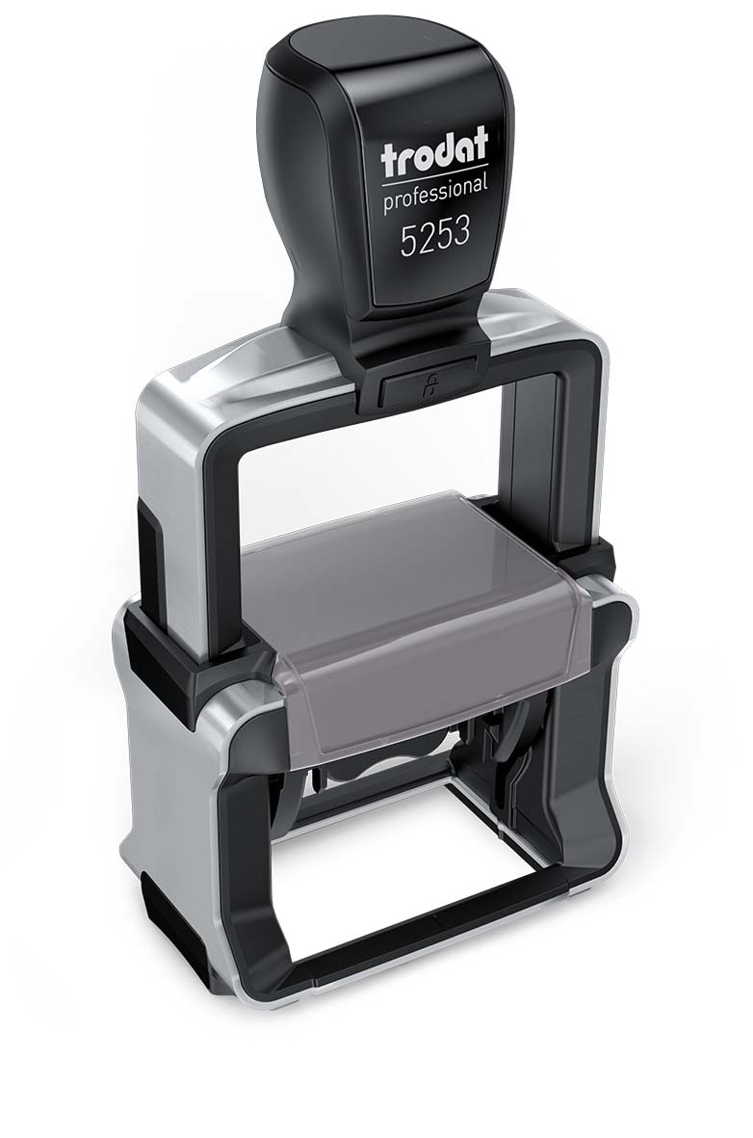 WEDO Stempel Druck.Typomatic SB, Trodat 5253 Prof. Edelstahl