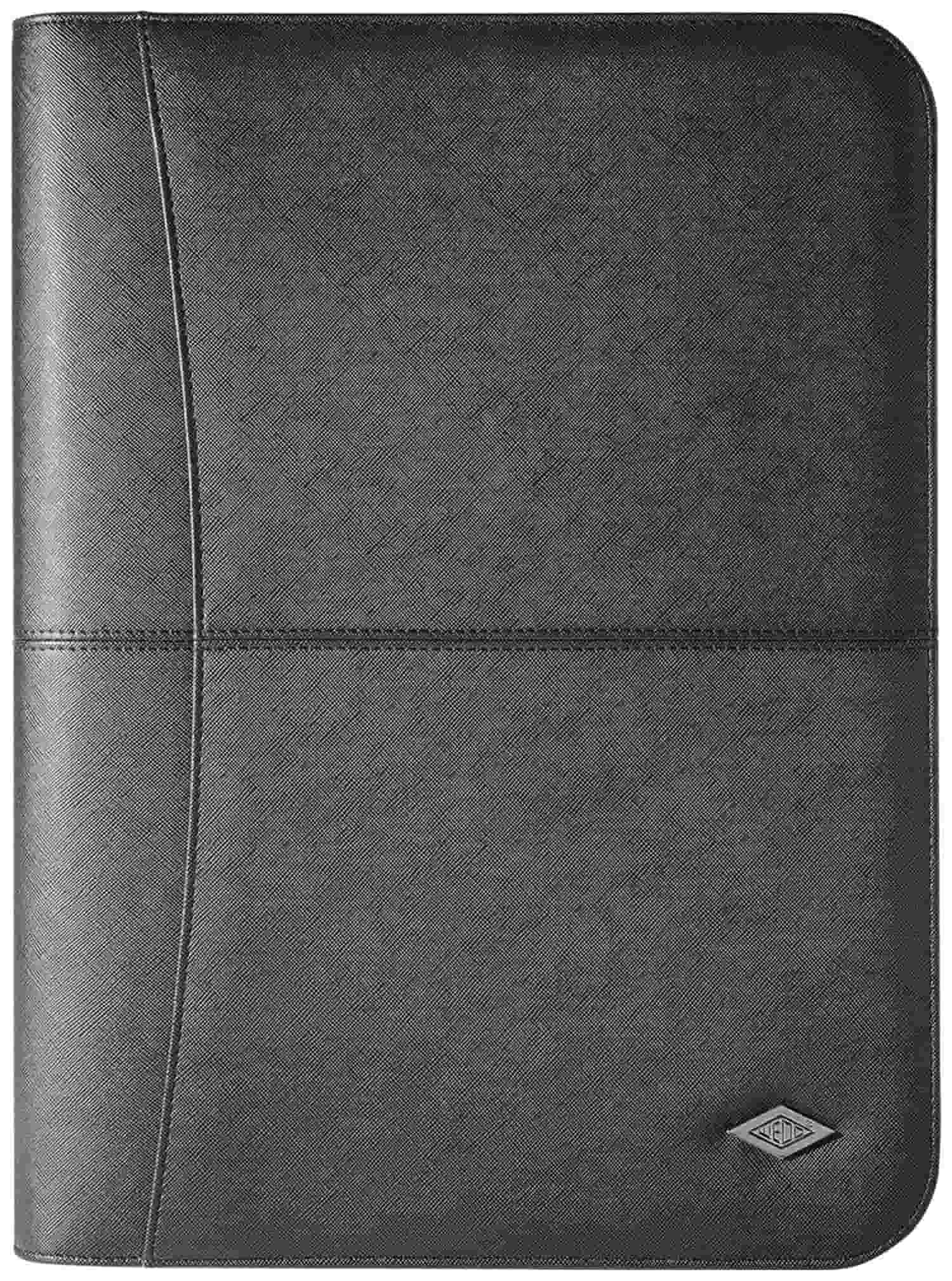 WEDO Konferenzmappe Accento A4, sw mit Block - P