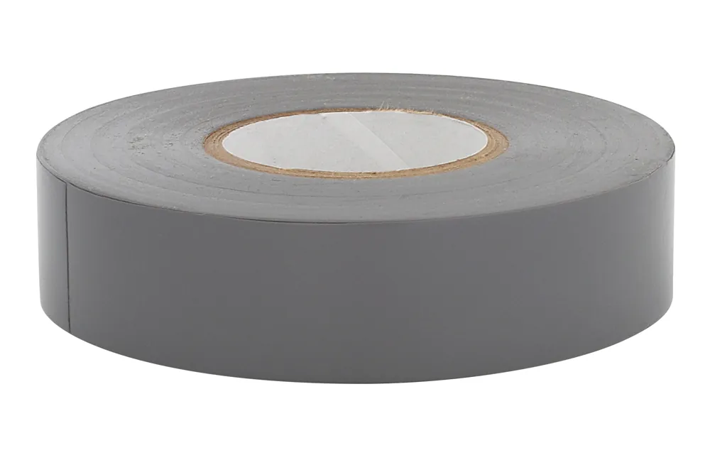 Gaffer-Tape 590 Weich-PVC-Isolierband, Zumbelband, 25 m x 19 mm, grau