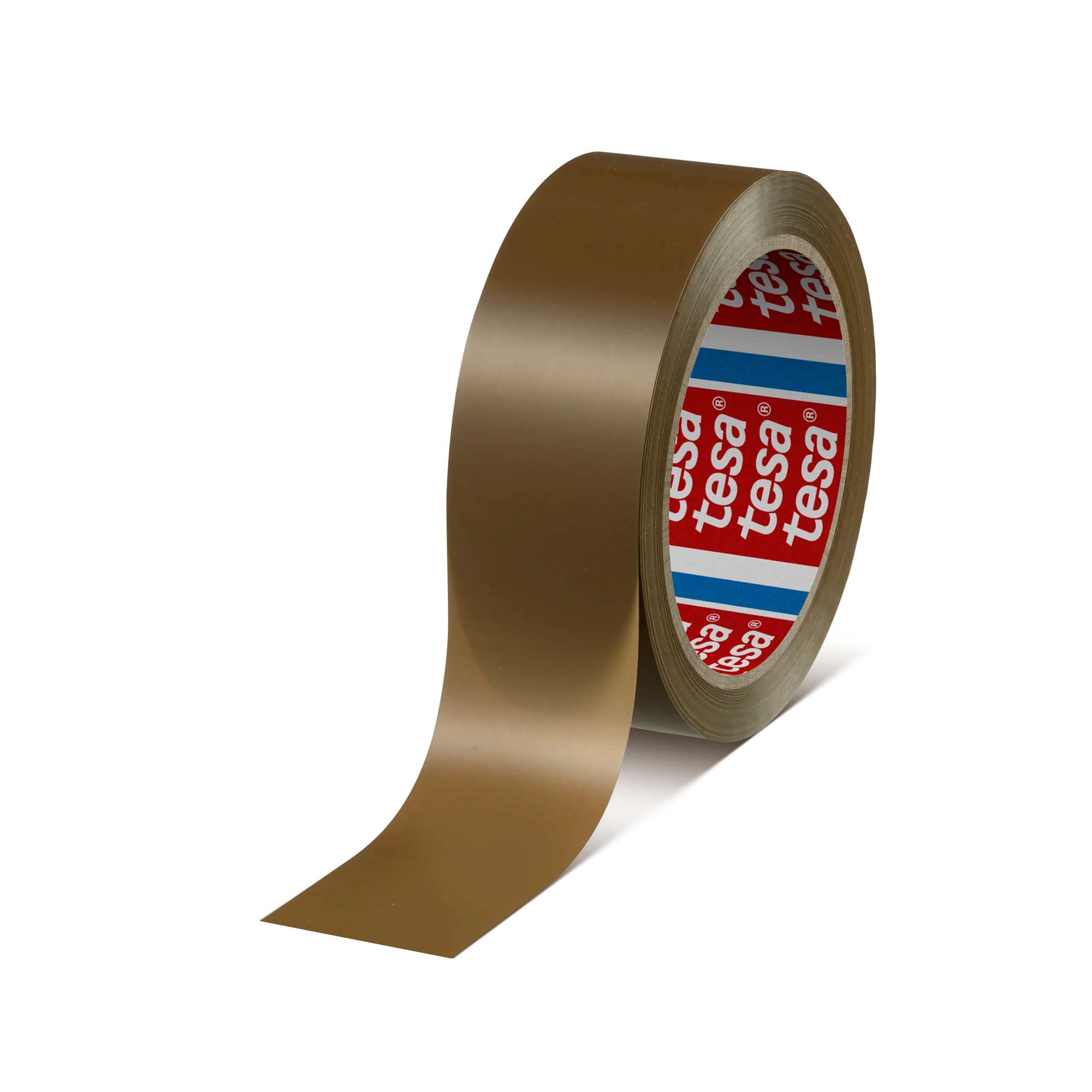 tesa 4120 PVC Packband Hi-Tack, 66 m x 38 mm, braun