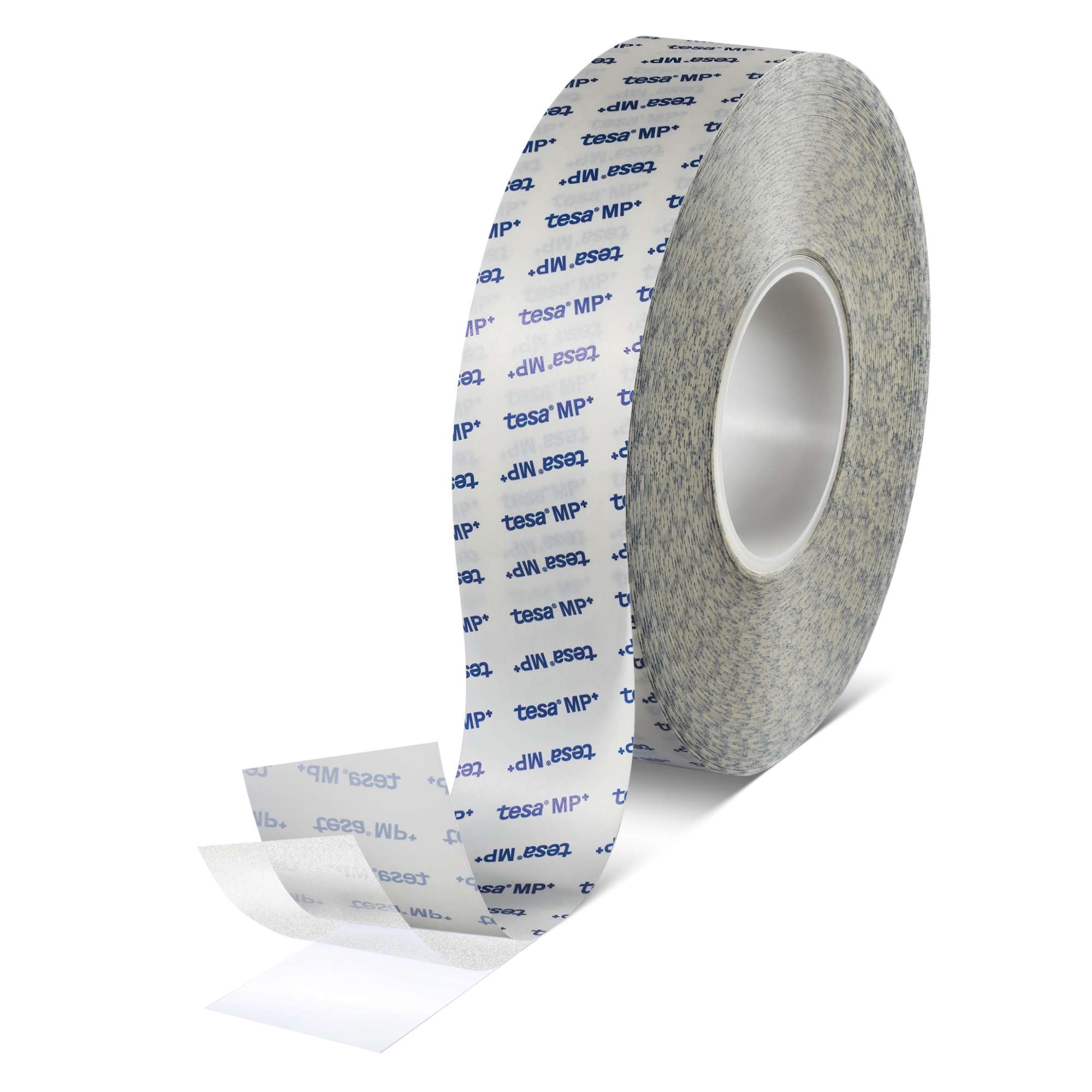tesa 88665 doppelseitiges PET-Folien-Differenzialband, 100 m x 75 mm, transparent