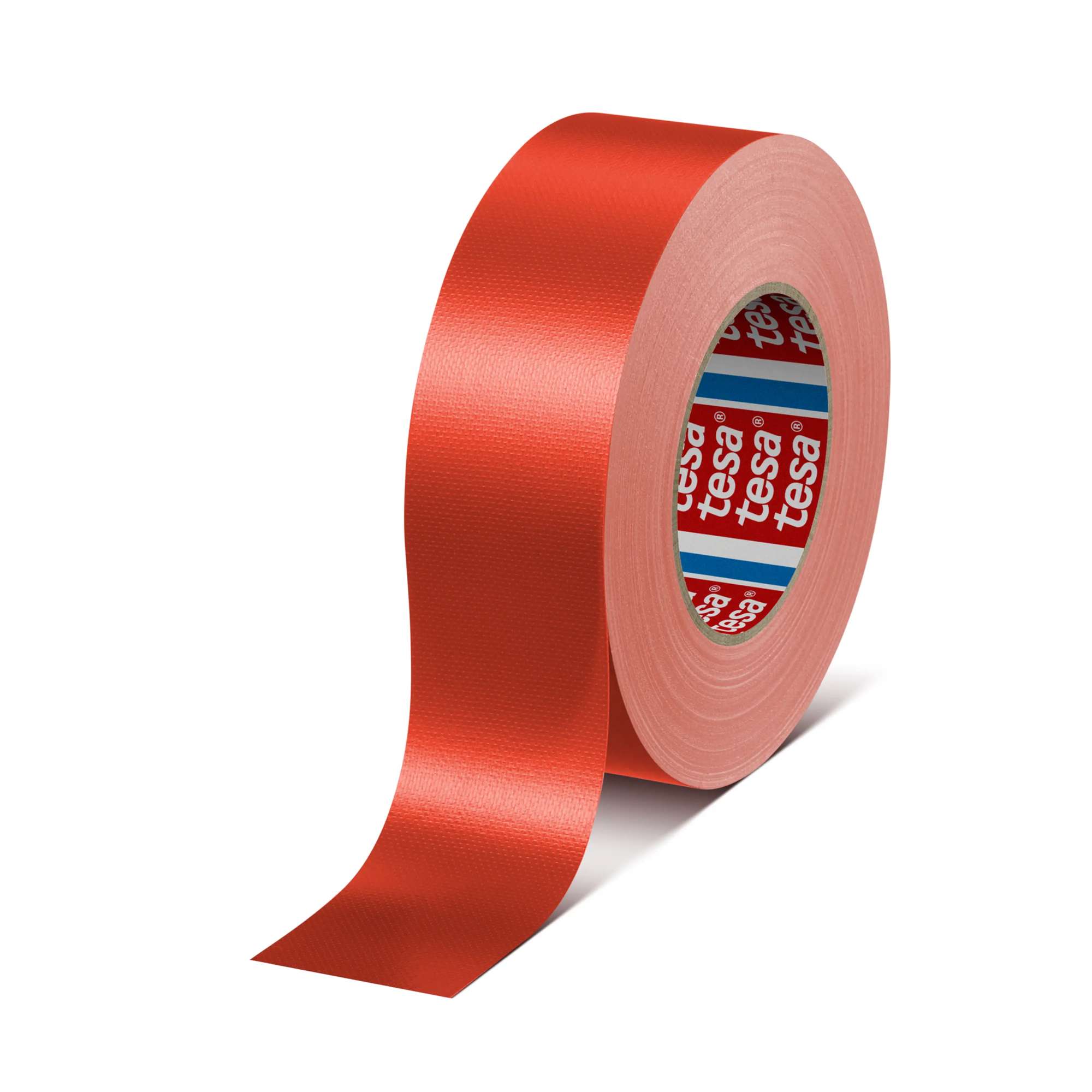 tesa 4688 Klebstarkes Standard-Gewebeband, 50 m x 50 mm, rot