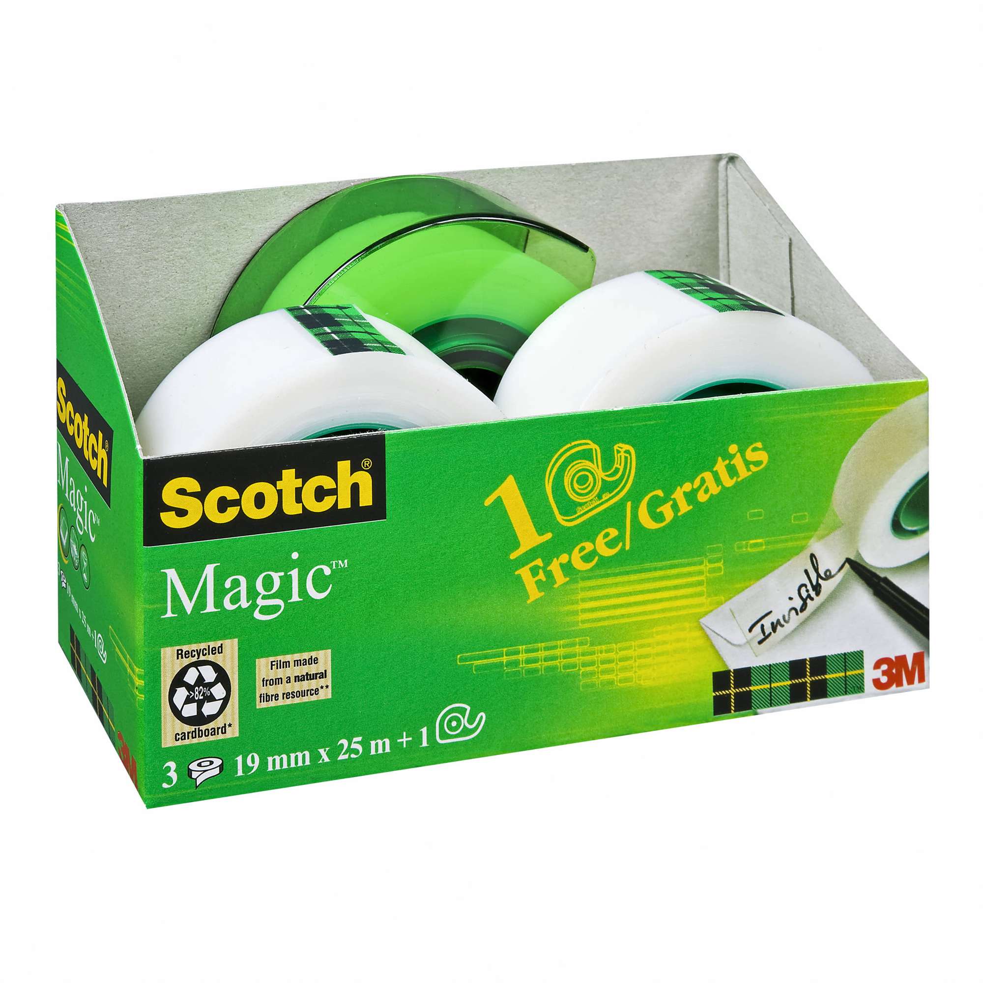 3M Scotch Magic AAMT-3 Unsichtbares Klebeband