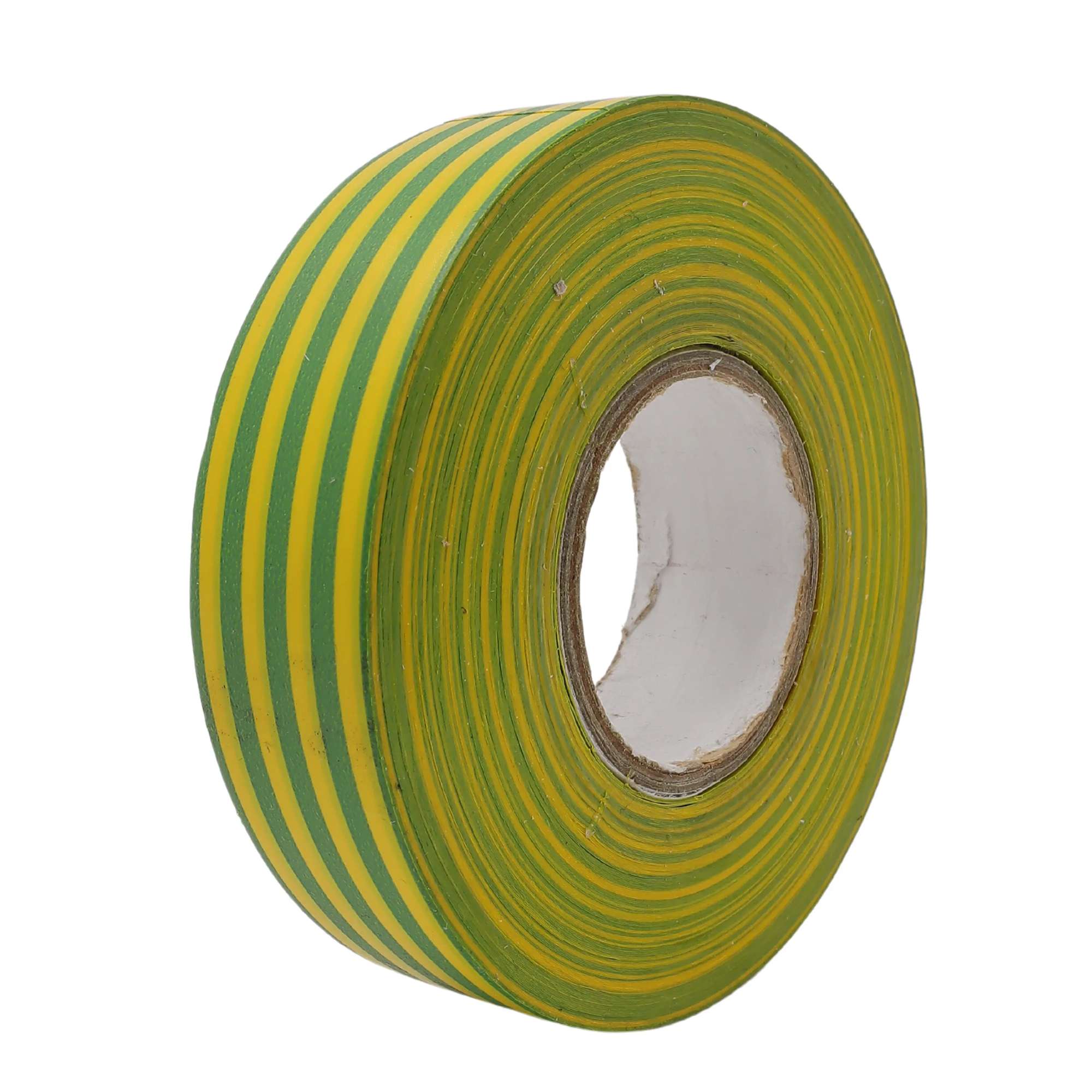 gws 53611 PVC Premium Weich Isolierklebeband, 33 m x 19 mm. gelb/gruen