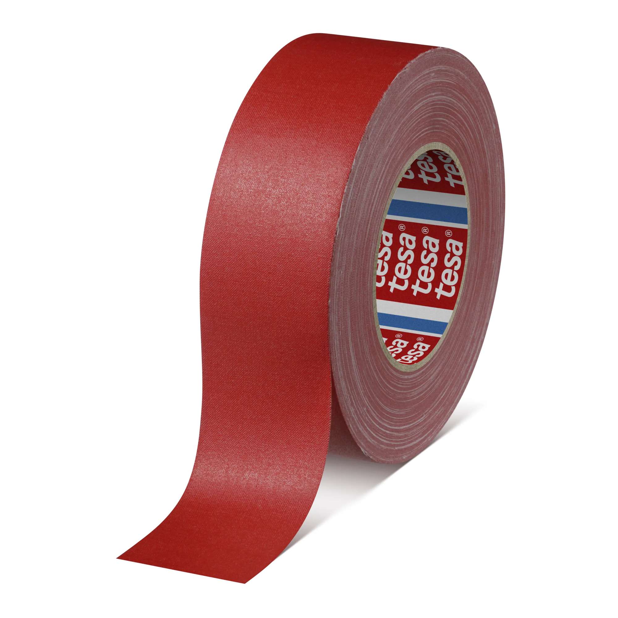tesa 4671 Acrylatbeschichtetes Gewebeband, 50 m x 50 mm, rot