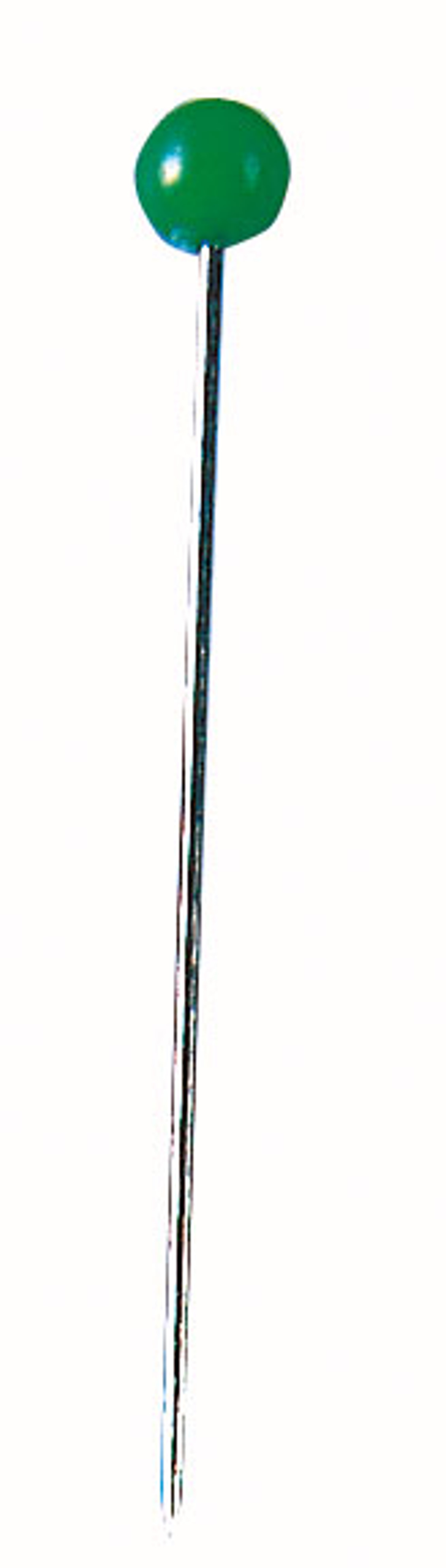 WEDO Stecknadeln Buntkopf, 100 St. 3x30 mm f.sort