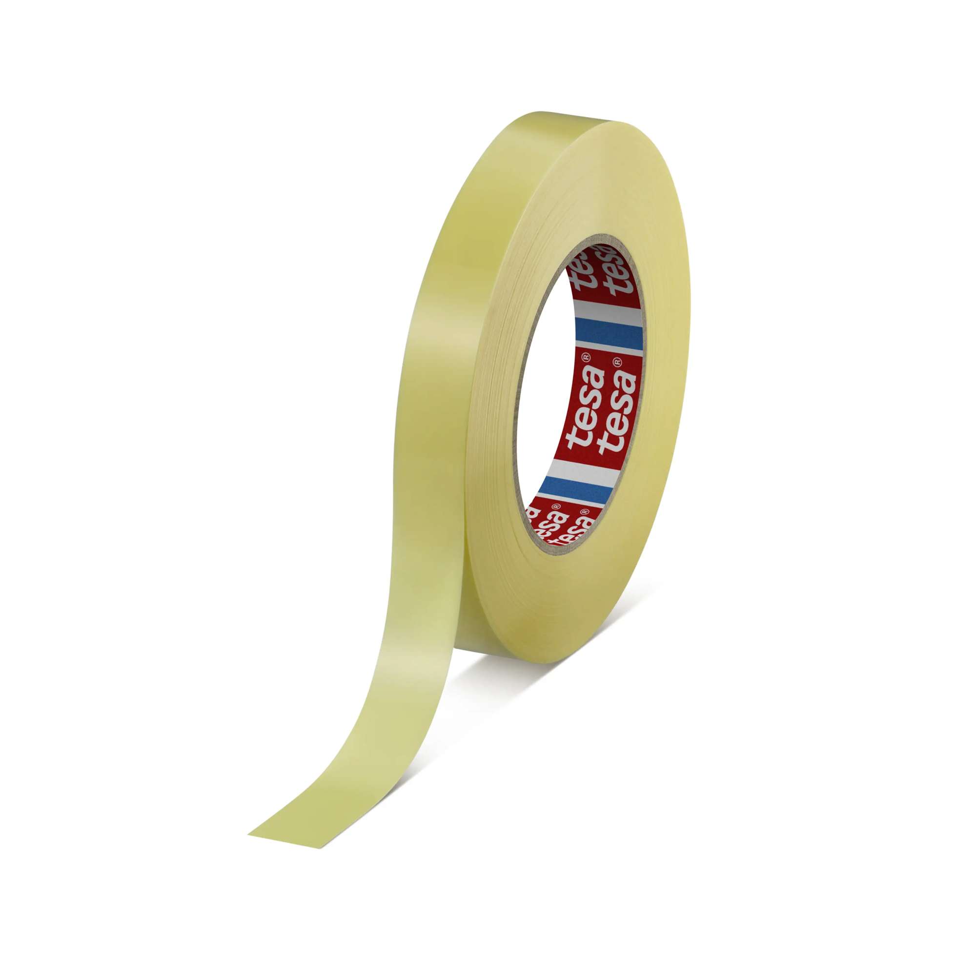 tesa 4289 extrem reissfestes Strapping-Klebeband, 66 m x 19 mm, gelb