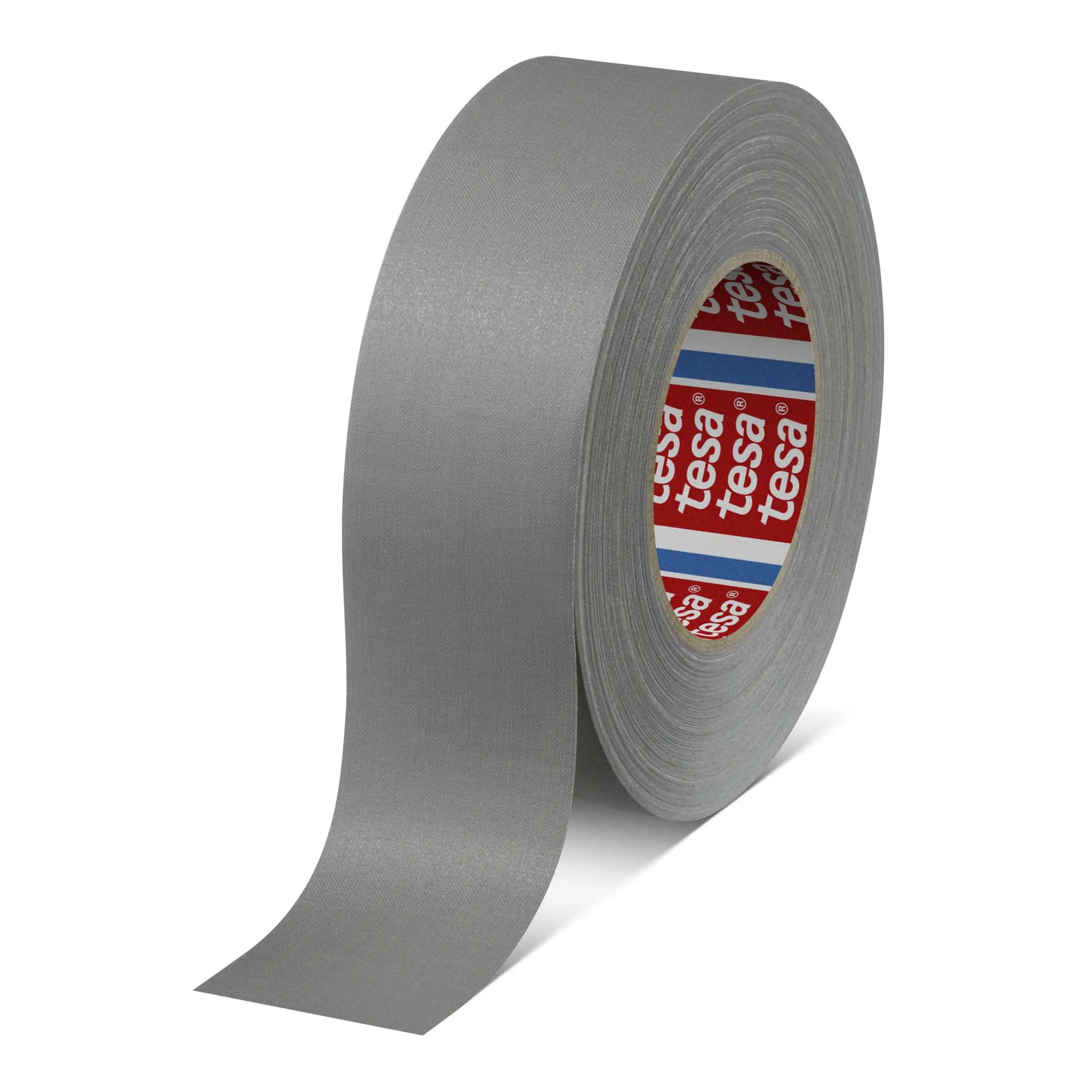 tesa 4671 Acrylatbeschichtetes Gewebeband, 50 m x 50 mm, grau